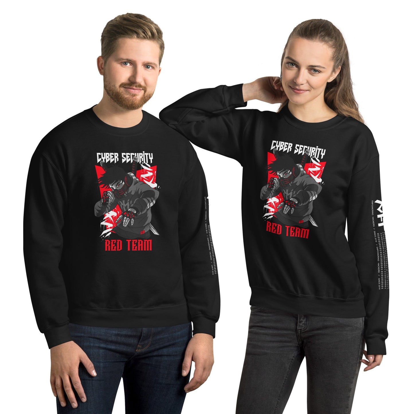 Cyber Security Red Team V3 - Unisex Sweatshirt by DarkByteGear