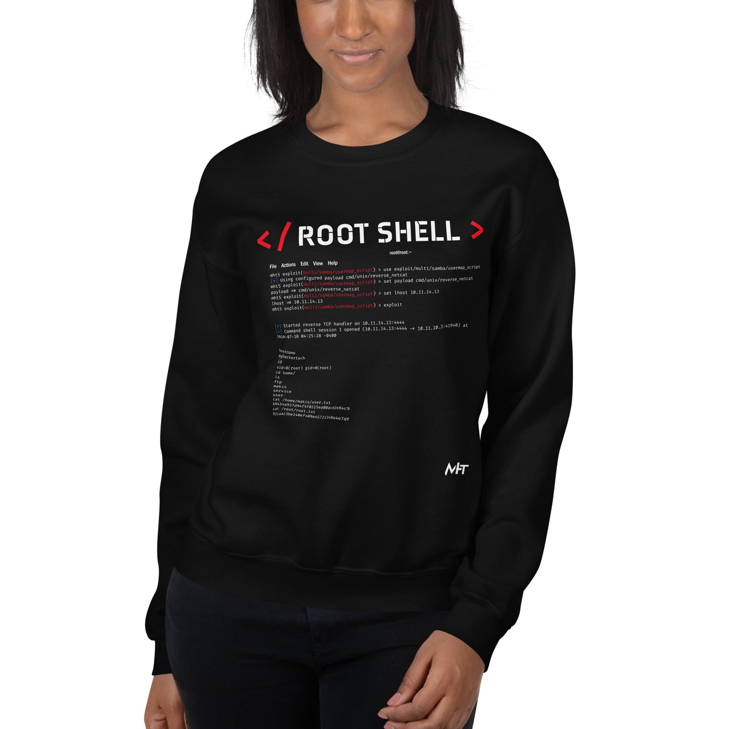 Root Shell - Unisex Sweatshirt by DarkByteGear