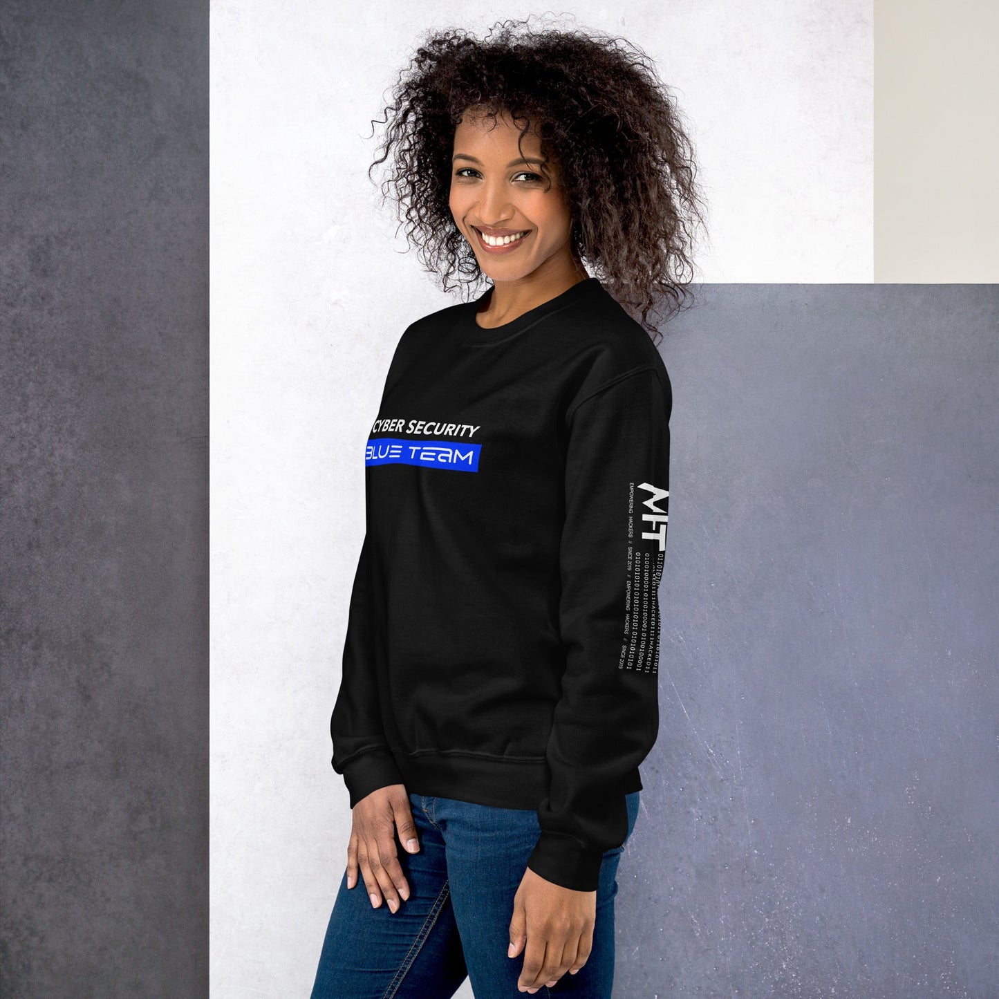 Cyber Security Blue Team V8 - Unisex Sweatshirt by DarkByteGear