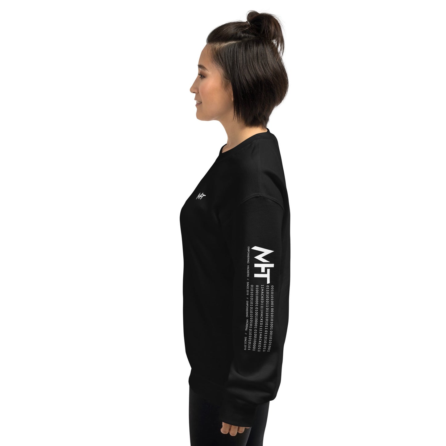 Cyber Security Blue Team V10 - Unisex Sweatshirt ( Back Print ) by DarkByteGear