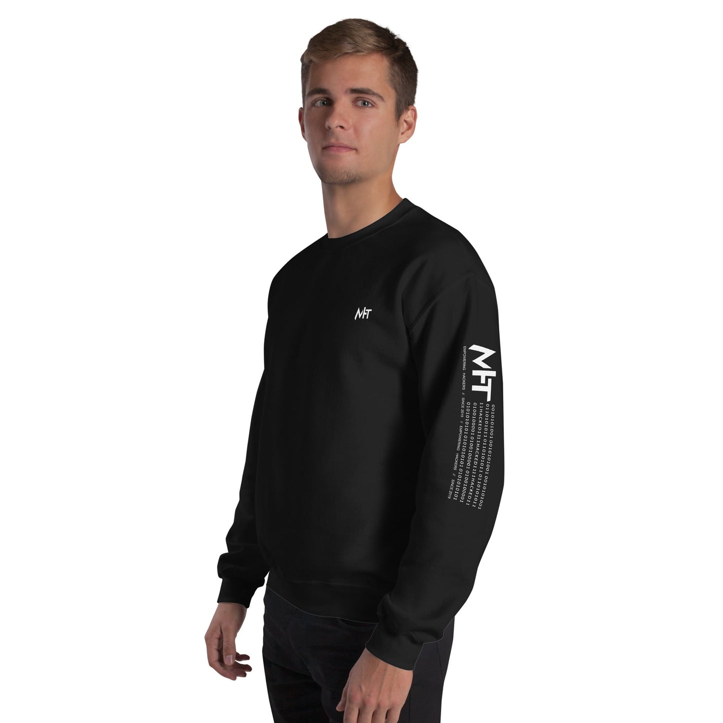 Cyber Security Blue Team V1 - Unisex Sweatshirt ( Back Print ) by DarkByteGear