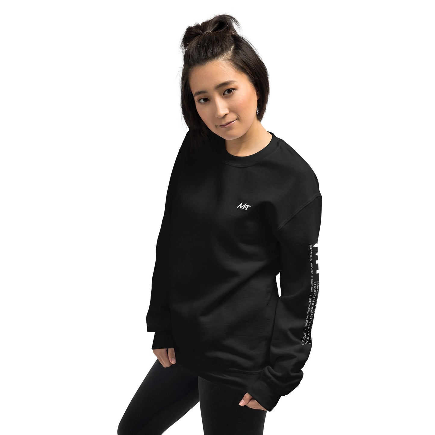 Cyber Security Blue Team V10 - Unisex Sweatshirt ( Back Print ) by DarkByteGear