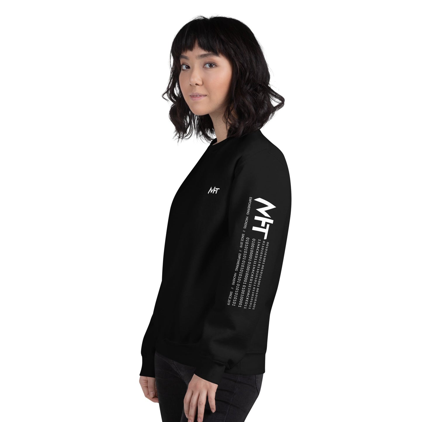 Cyber Security Blue Team V14 - Unisex Sweatshirt ( Back Print ) by DarkByteGear