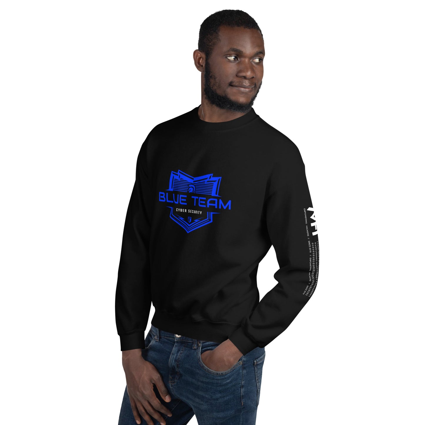 Cyber Security Blue Team V17 - Unisex Sweatshirt by DarkByteGear