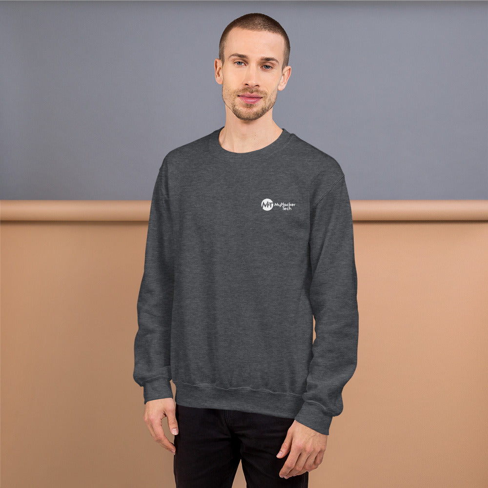 Ransomware - Unisex Sweatshirt (back print) by DarkByteGear