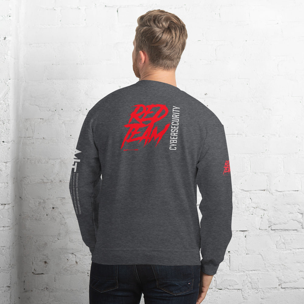 Cyber Security Red Team V10 - Unisex Sweatshirt by DarkByteGear