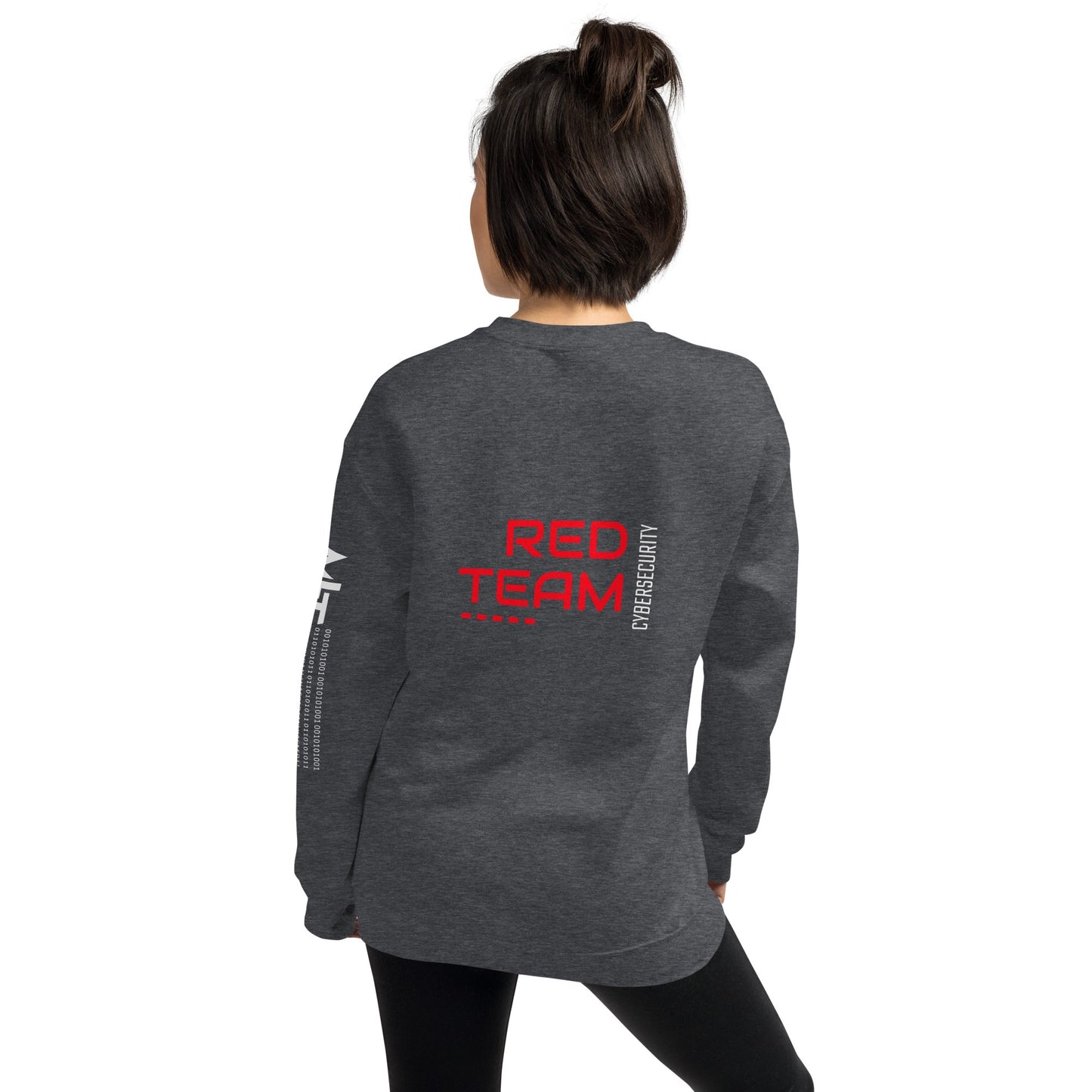 Cyber Security Red Team V14 - Unisex Sweatshirt ( Back Print ) by DarkByteGear