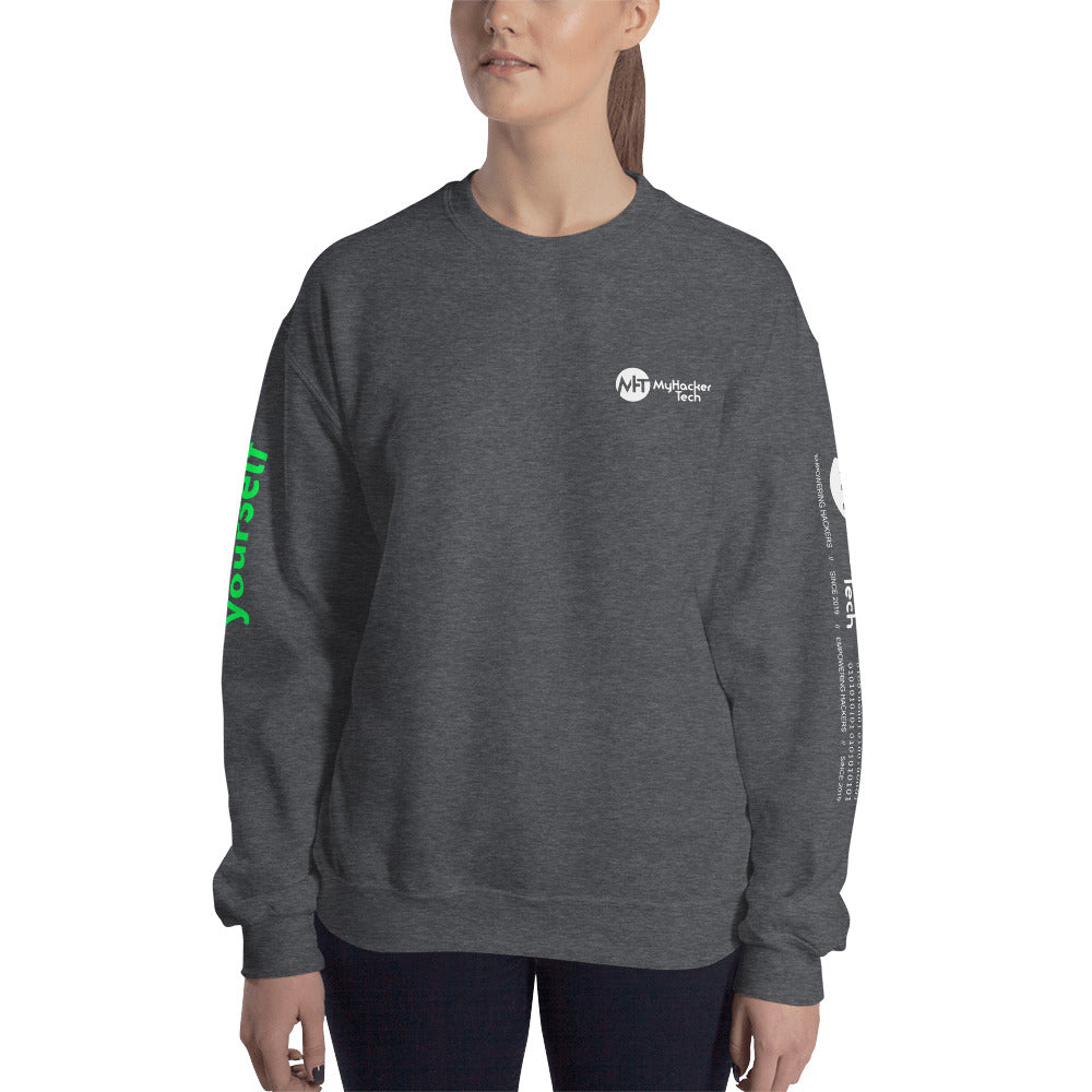 sudo rm -f yourself - Unisex Sweatshirt (all sides print) by DarkByteGear