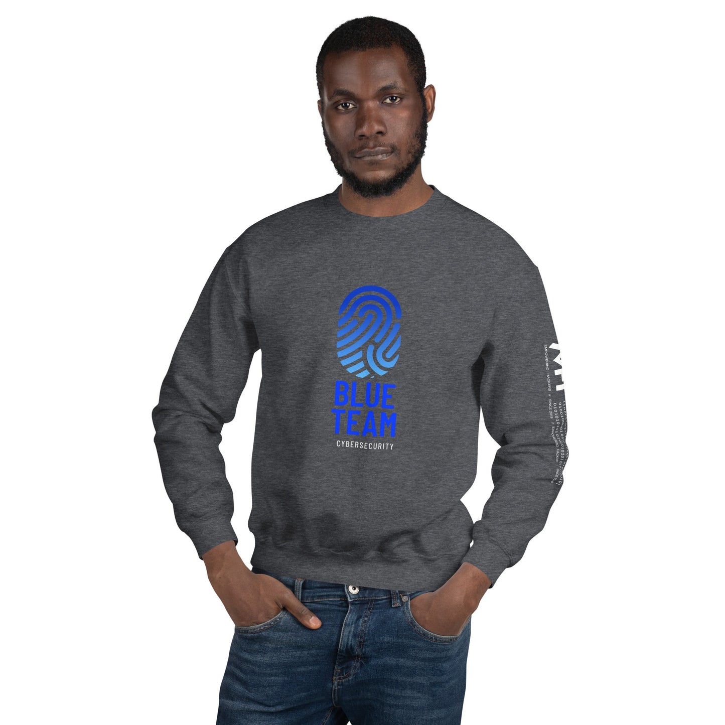 Cyber Security Blue Team v2 - Unisex Sweatshirt by DarkByteGear