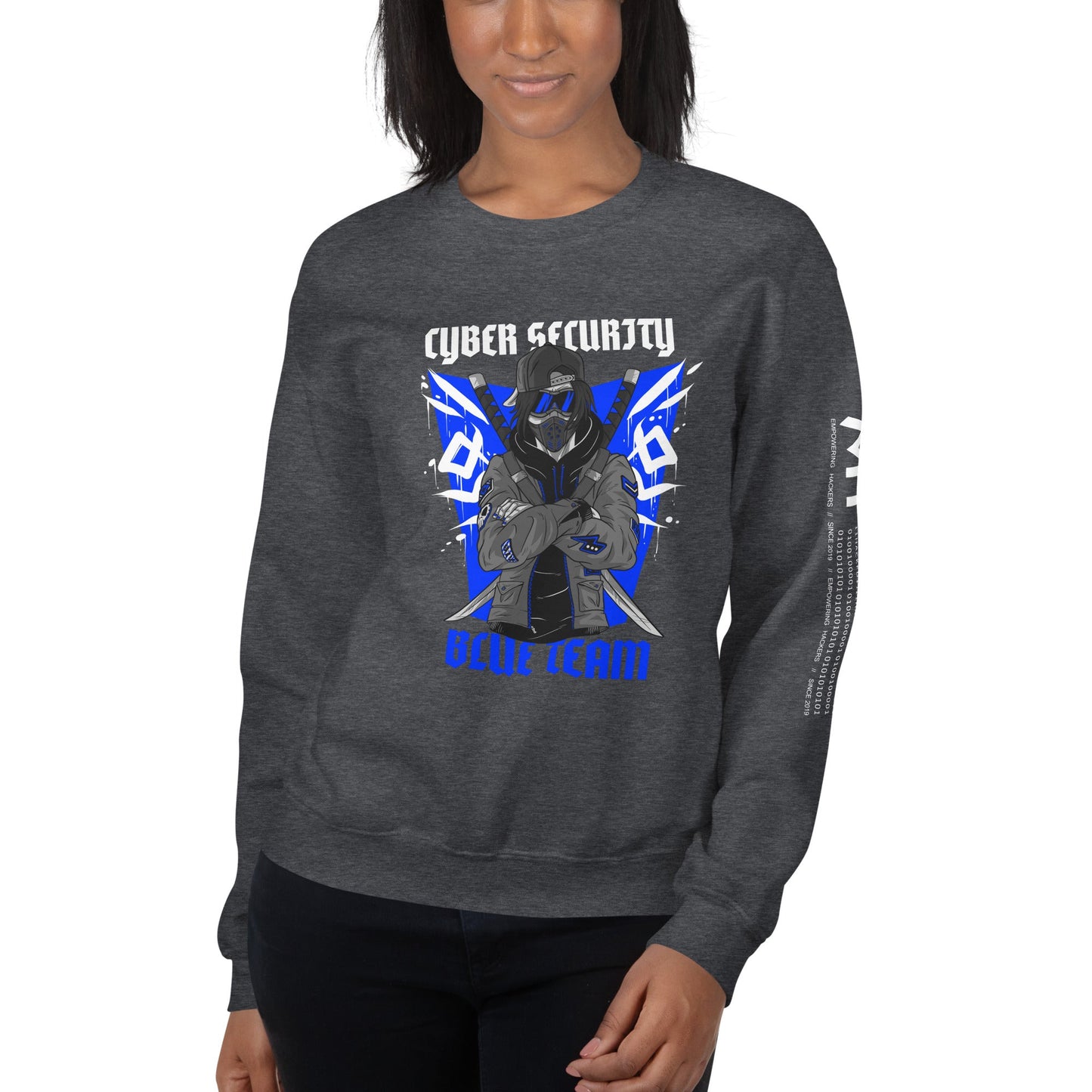 Cyber Security Blue Team V3 - Unisex Sweatshirt by DarkByteGear