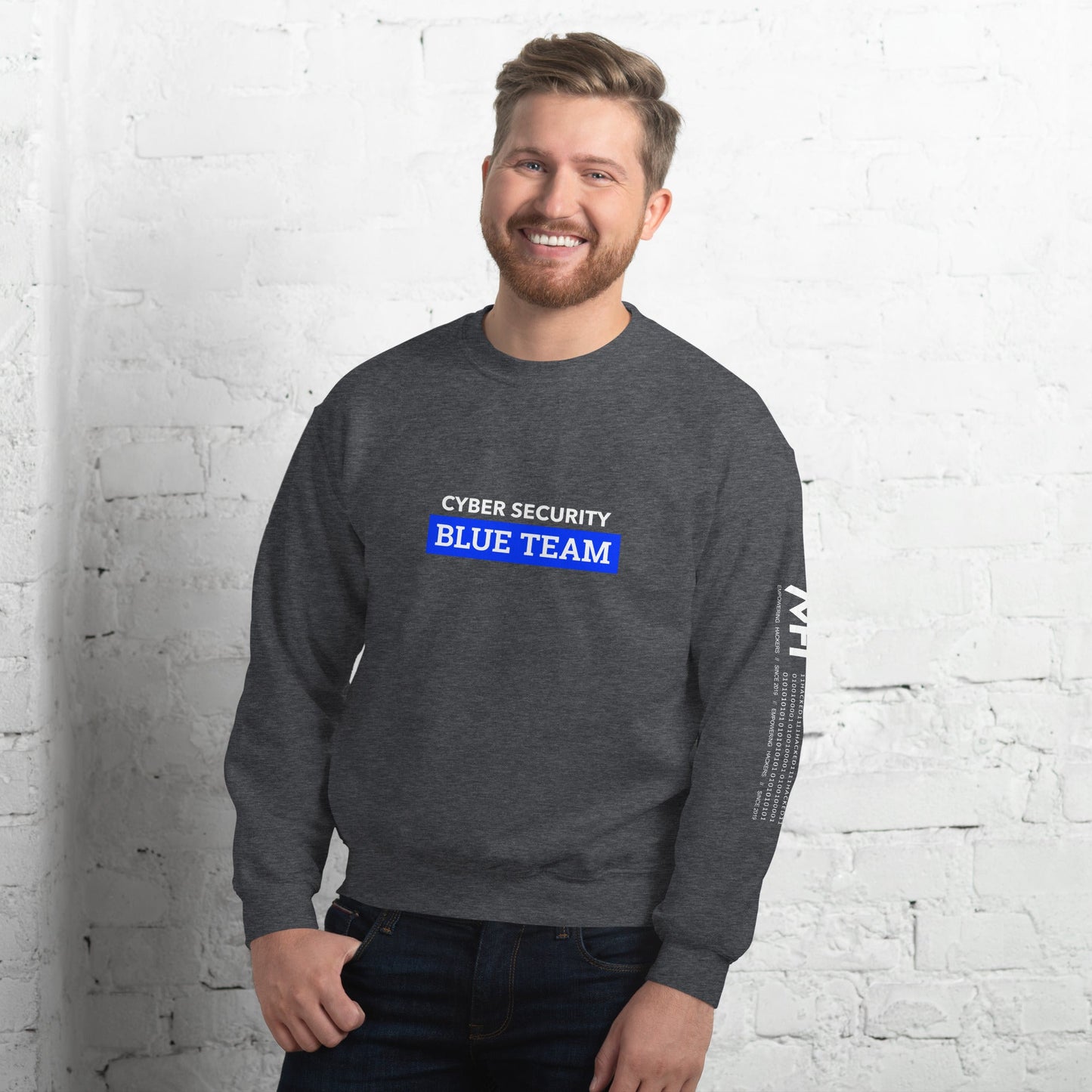 Cyber Security Blue Team V6 - Unisex Sweatshirt by DarkByteGear