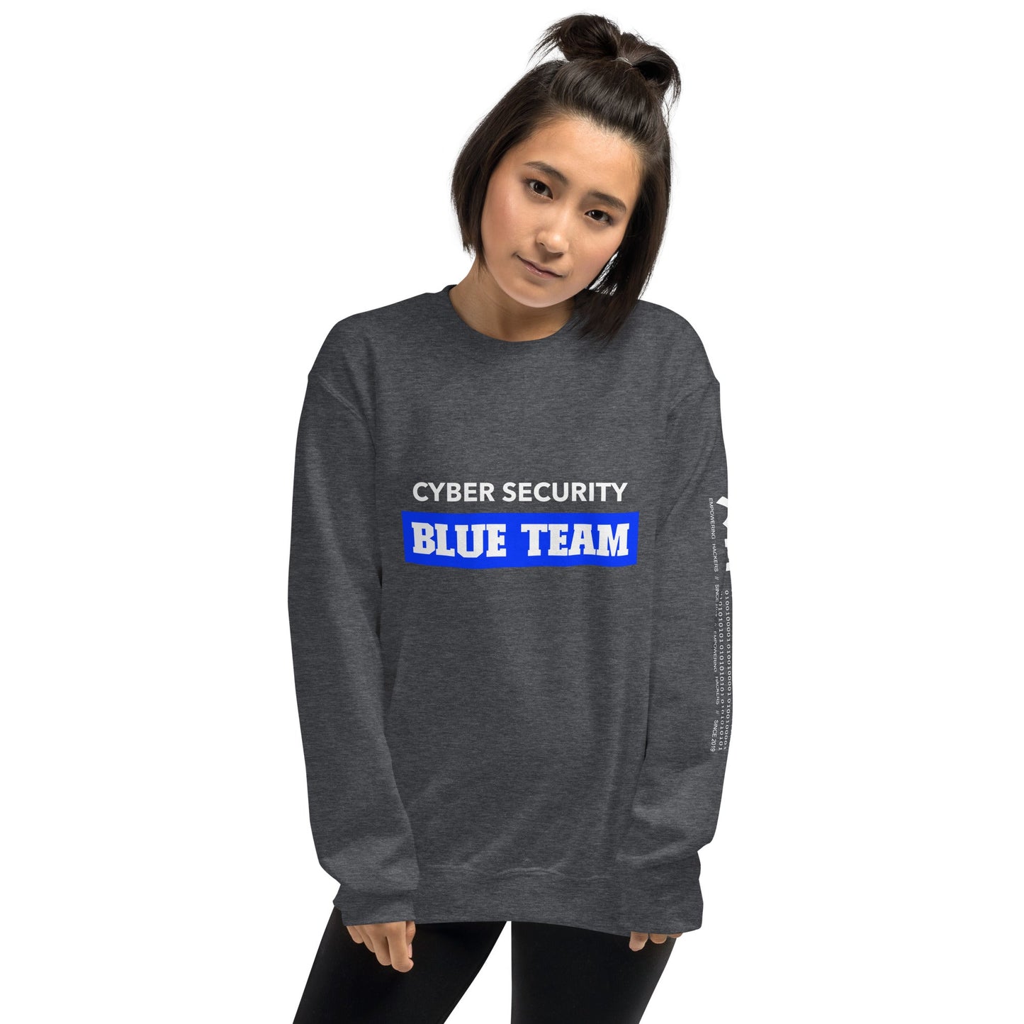 Cyber Security Blue Team V10 - Unisex Sweatshirt by DarkByteGear