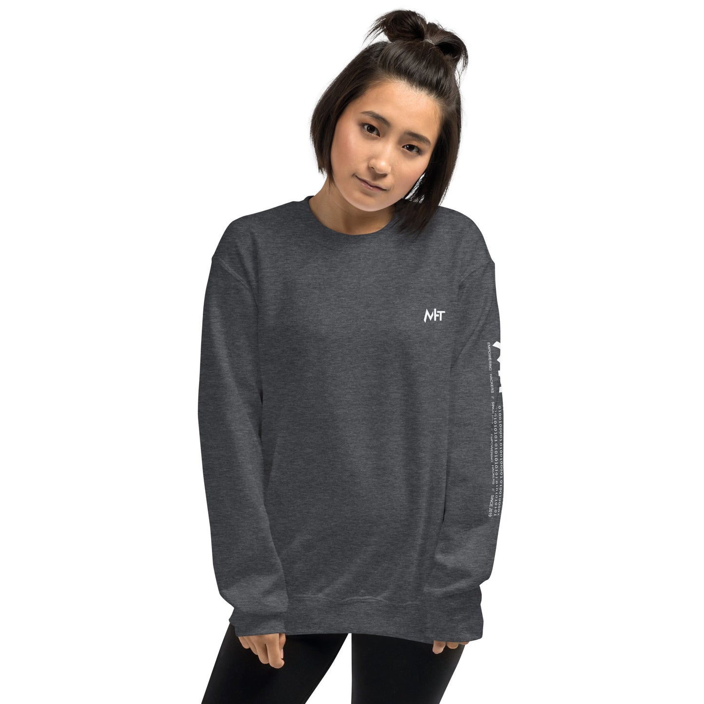 Cyber Security Blue Team V10 - Unisex Sweatshirt ( Back Print ) by DarkByteGear