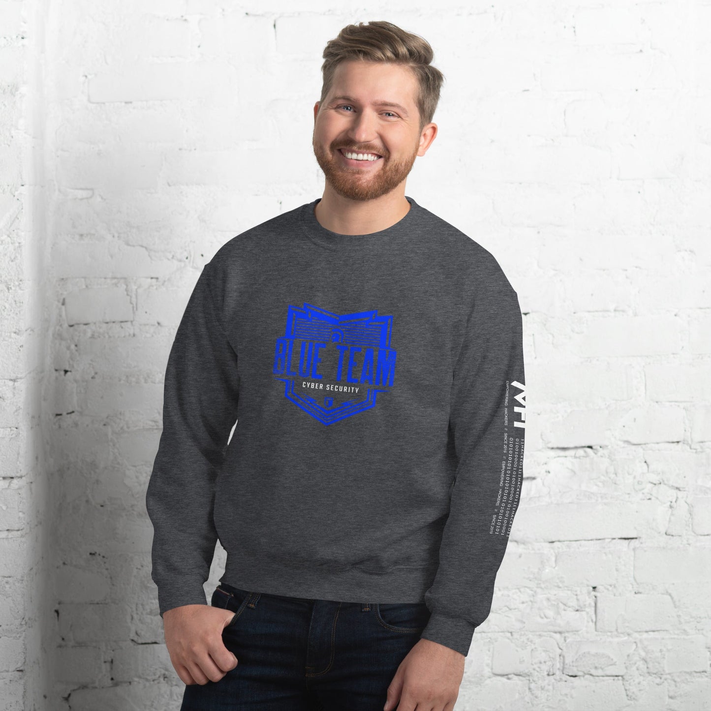 Cyber Security Blue Team V13 - Unisex Sweatshirt by DarkByteGear