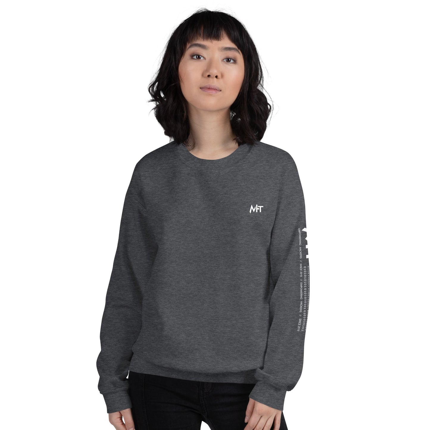 Cyber Security Blue Team V14 - Unisex Sweatshirt ( Back Print ) by DarkByteGear