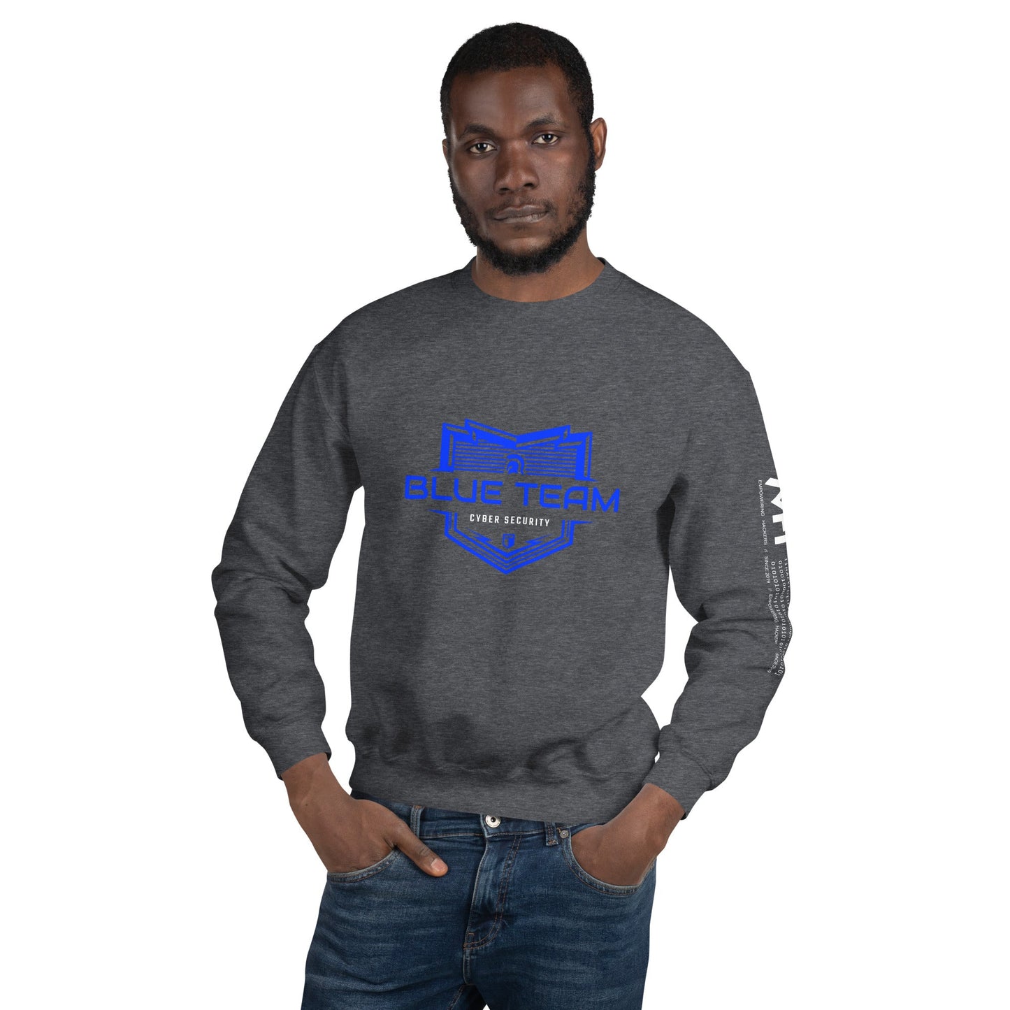 Cyber Security Blue Team V17 - Unisex Sweatshirt by DarkByteGear