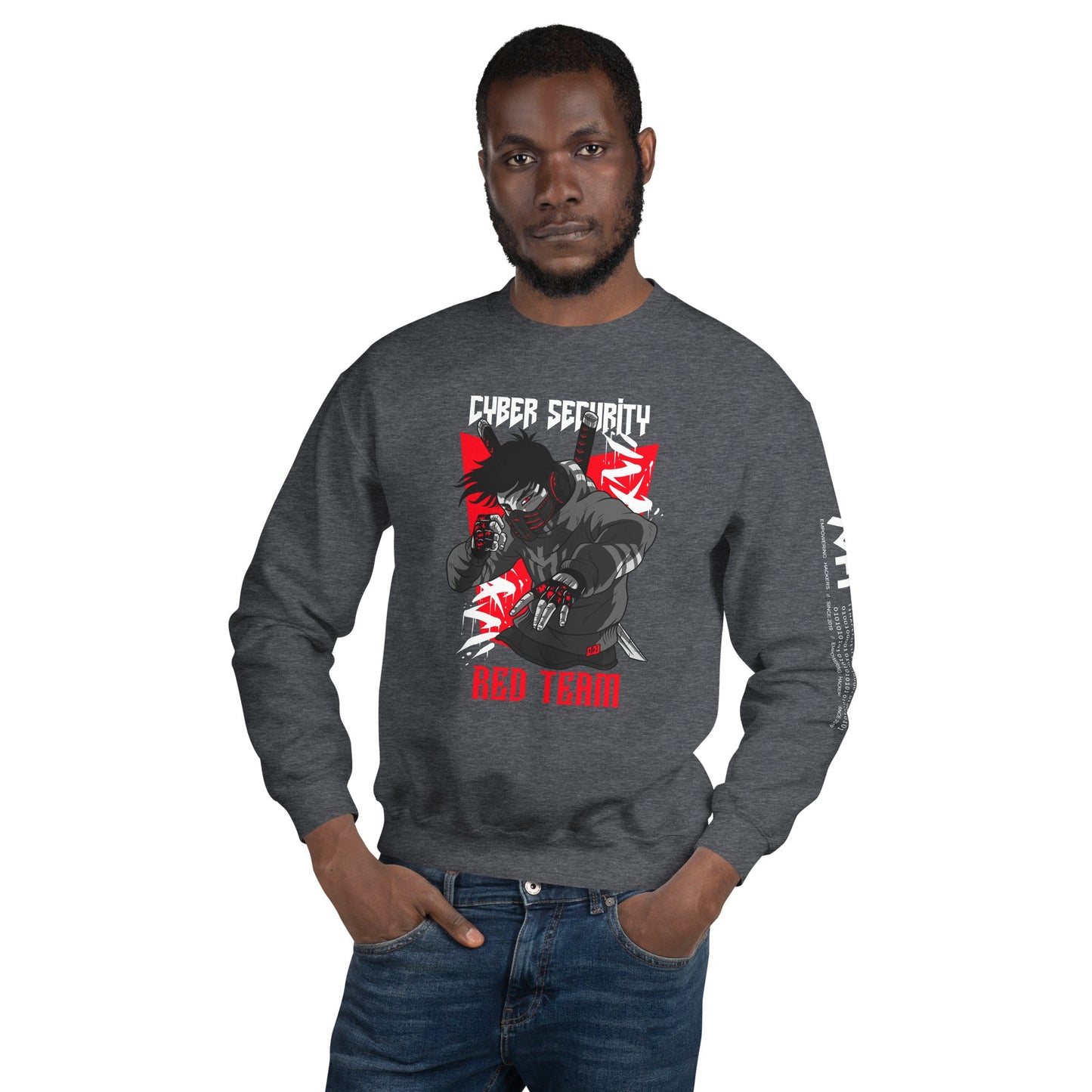Cyber Security Red Team V3 - Unisex Sweatshirt by DarkByteGear
