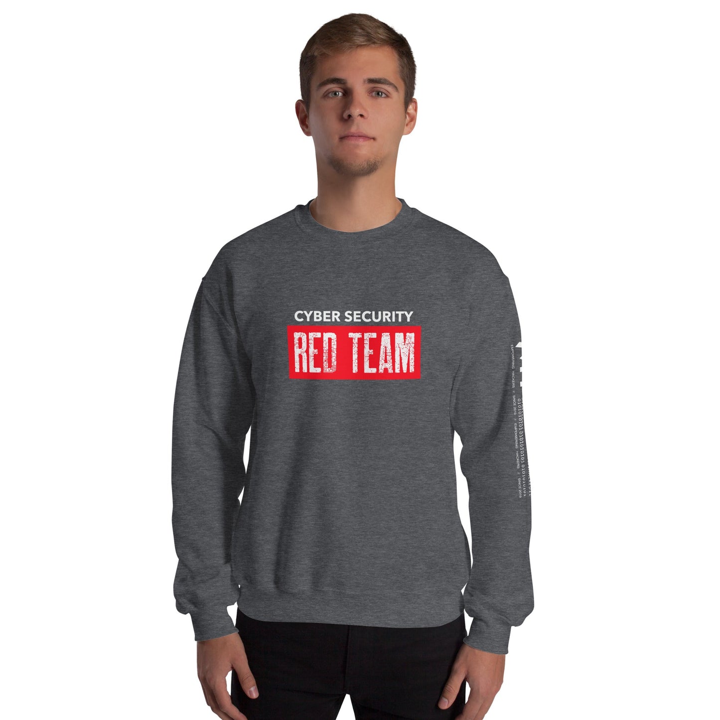 Cyber Security Red Team V1 - Unisex Sweatshirt by DarkByteGear