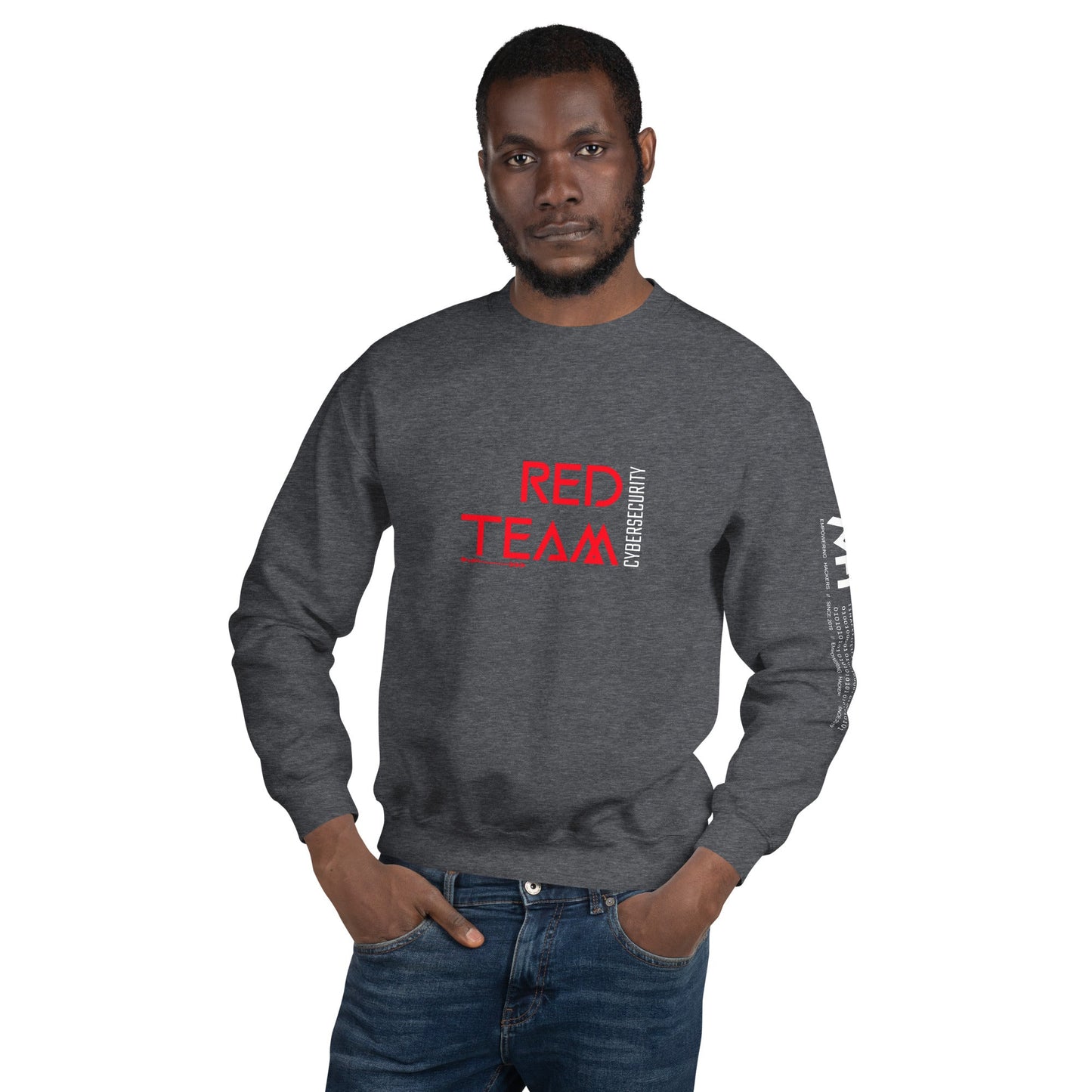 Cyber Security Red Team V4 - Unisex Sweatshirt by DarkByteGear