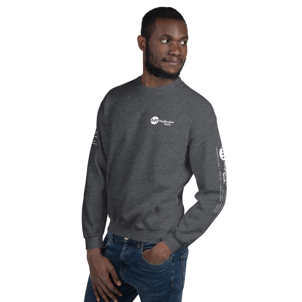 Computer Hacking Skills - Unisex Sweatshirt (all side print) by DarkByteGear