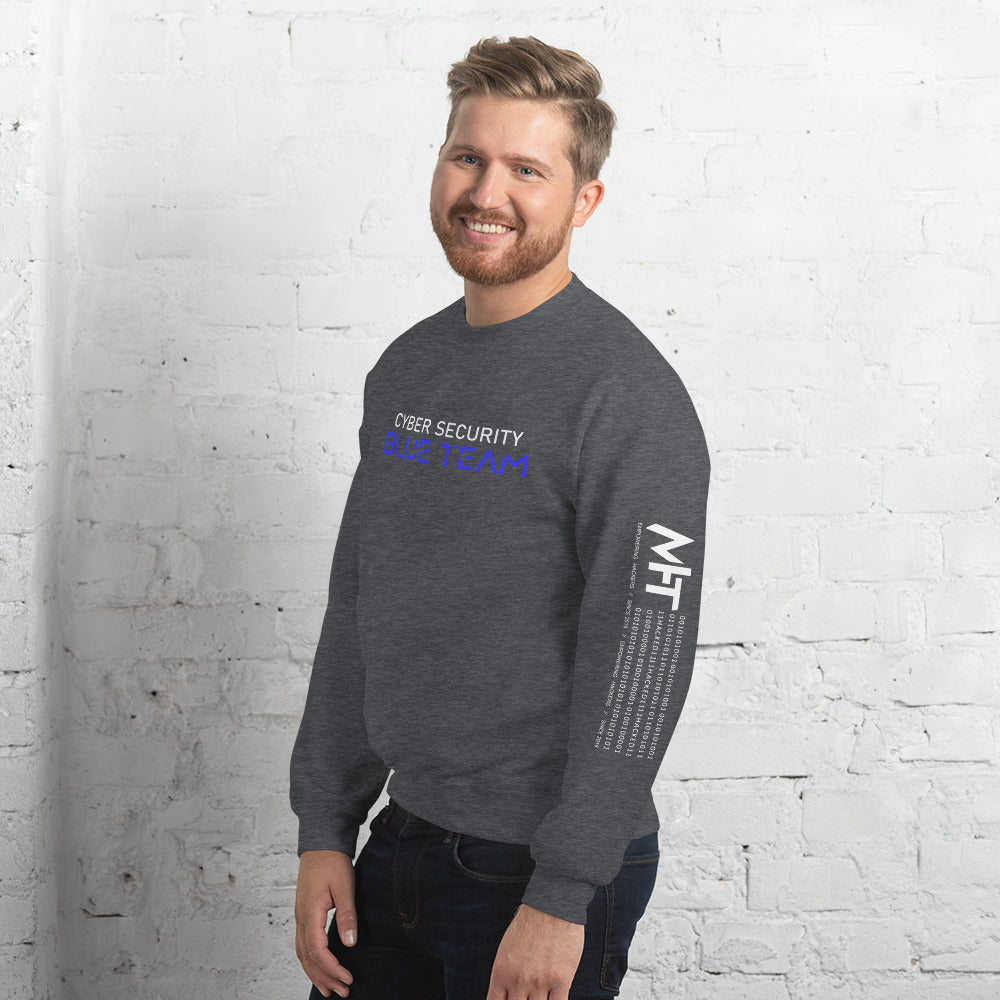 Cybersecurity Blue Team v4 - Unisex Sweatshirt by DarkByteGear