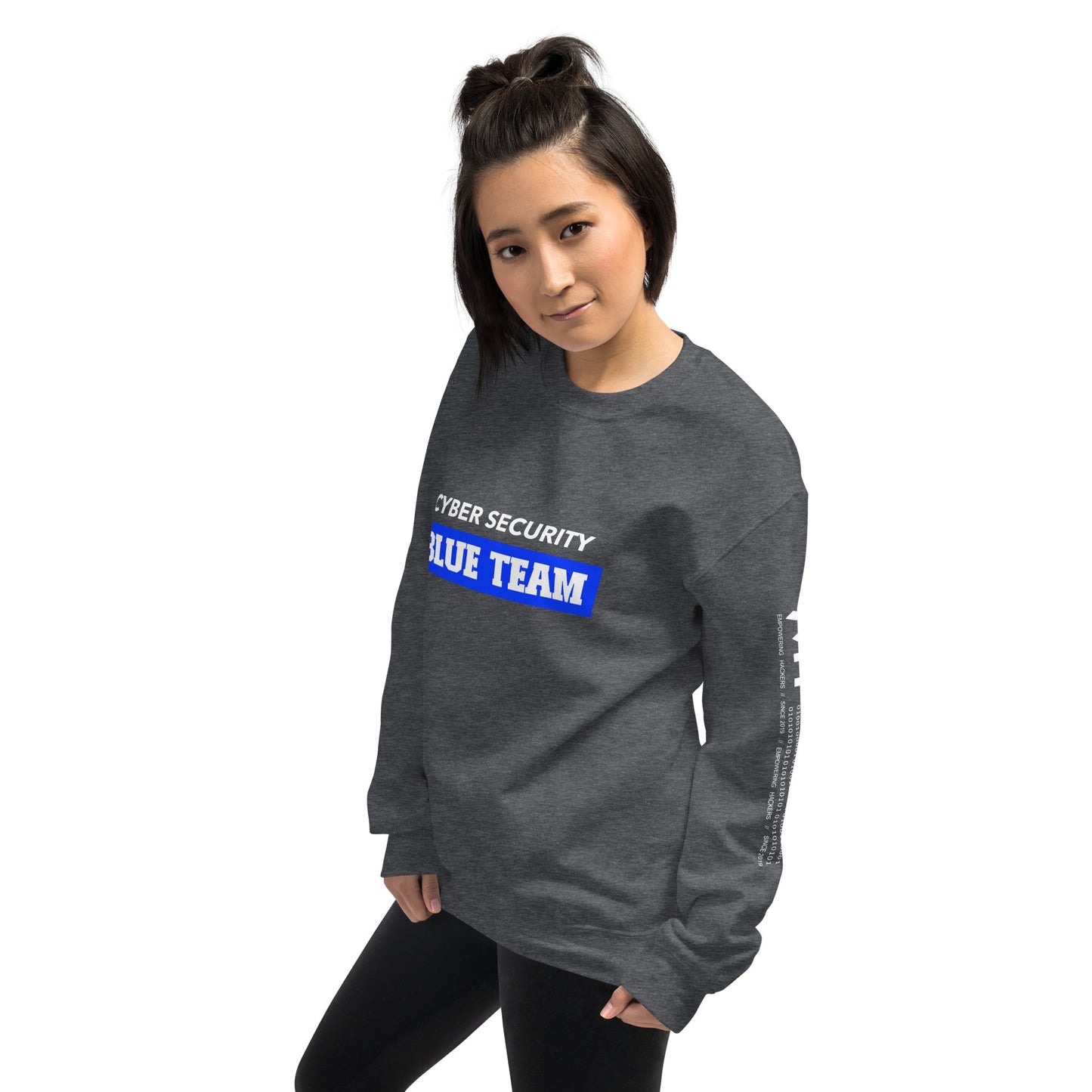 Cyber Security Blue Team V10 - Unisex Sweatshirt by DarkByteGear