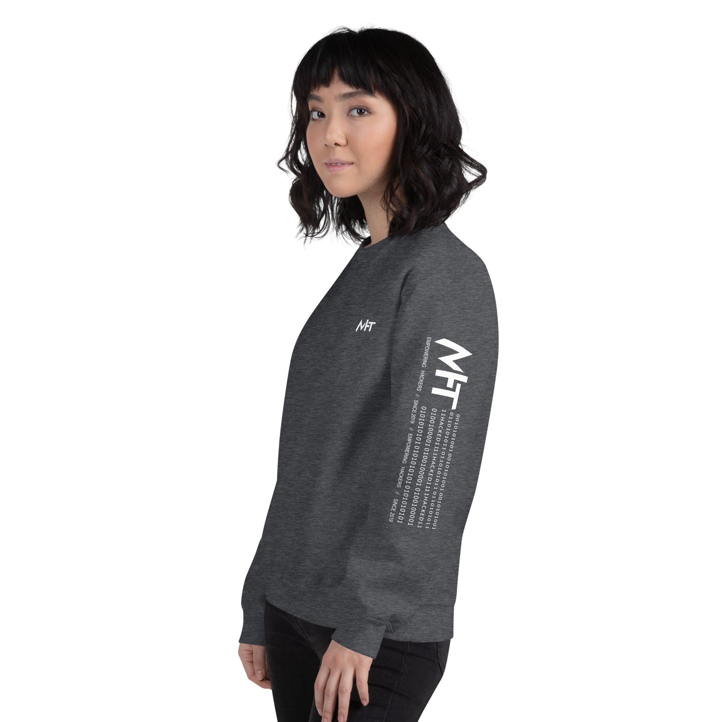 Cyber Security Blue Team V14 - Unisex Sweatshirt ( Back Print ) by DarkByteGear
