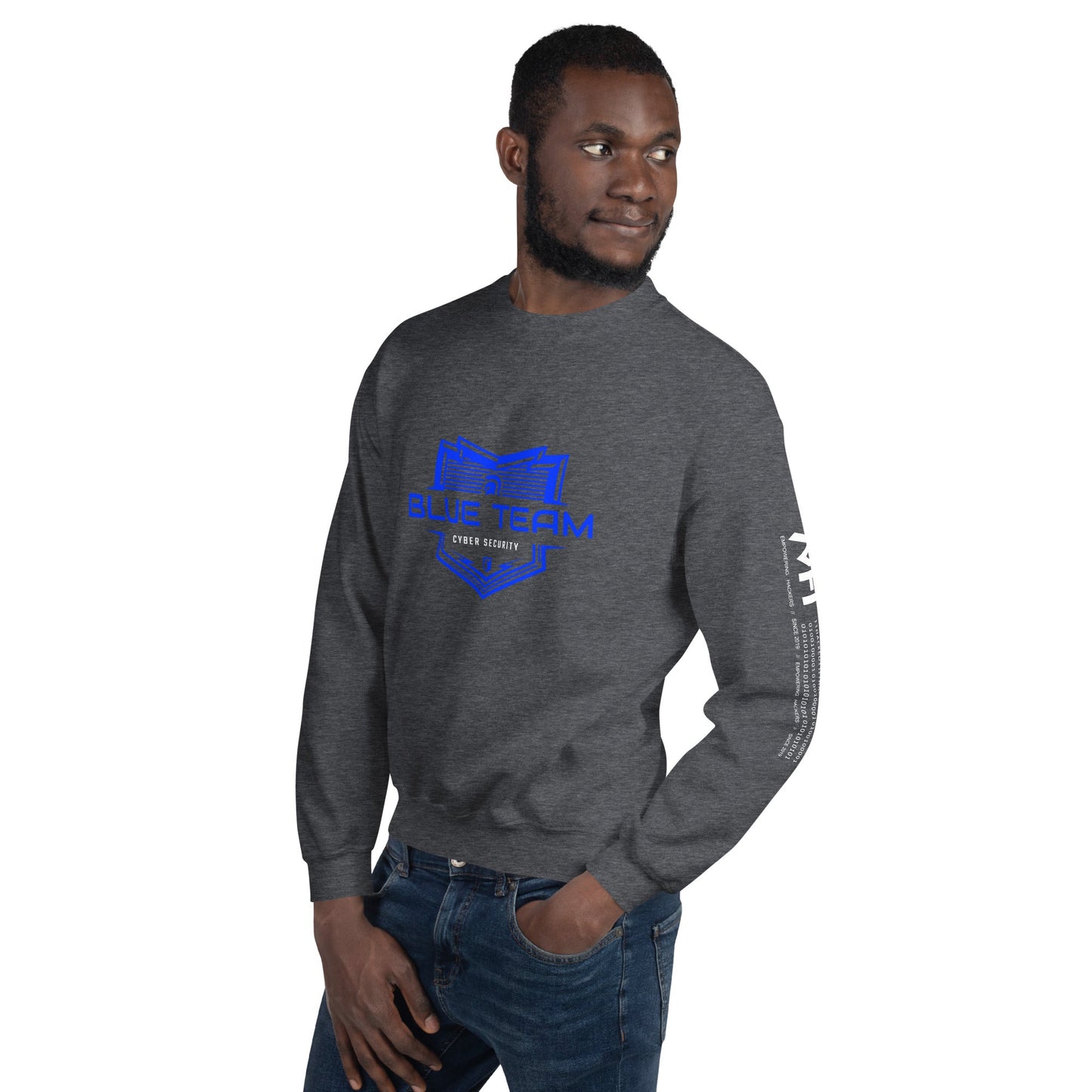 Cyber Security Blue Team V17 - Unisex Sweatshirt by DarkByteGear
