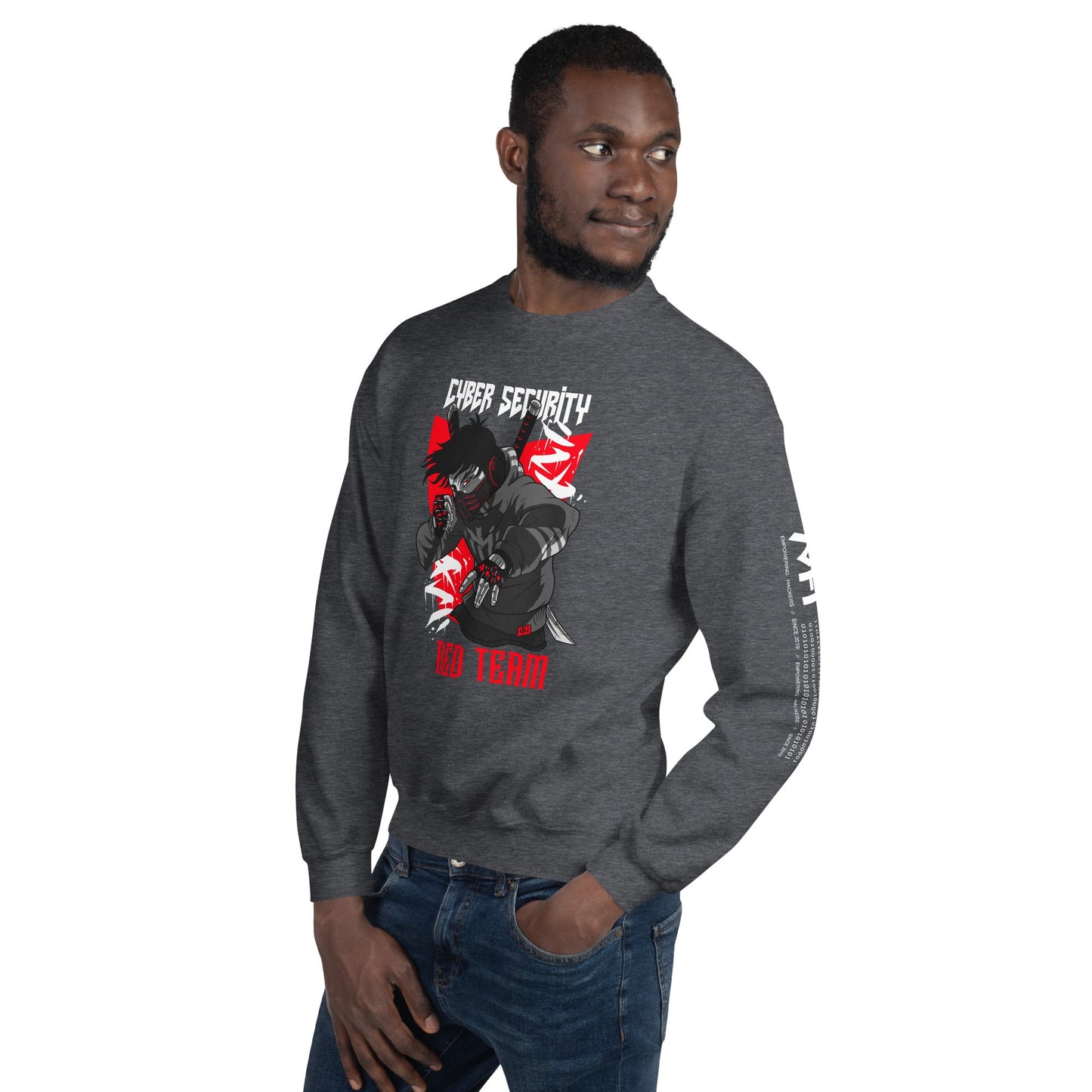 Cyber Security Red Team V3 - Unisex Sweatshirt by DarkByteGear
