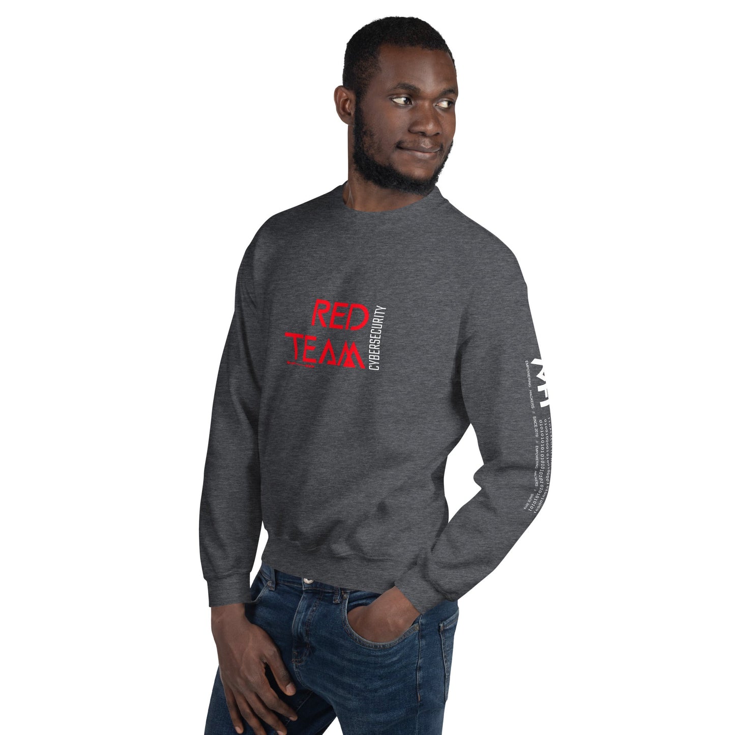 Cyber Security Red Team V4 - Unisex Sweatshirt by DarkByteGear