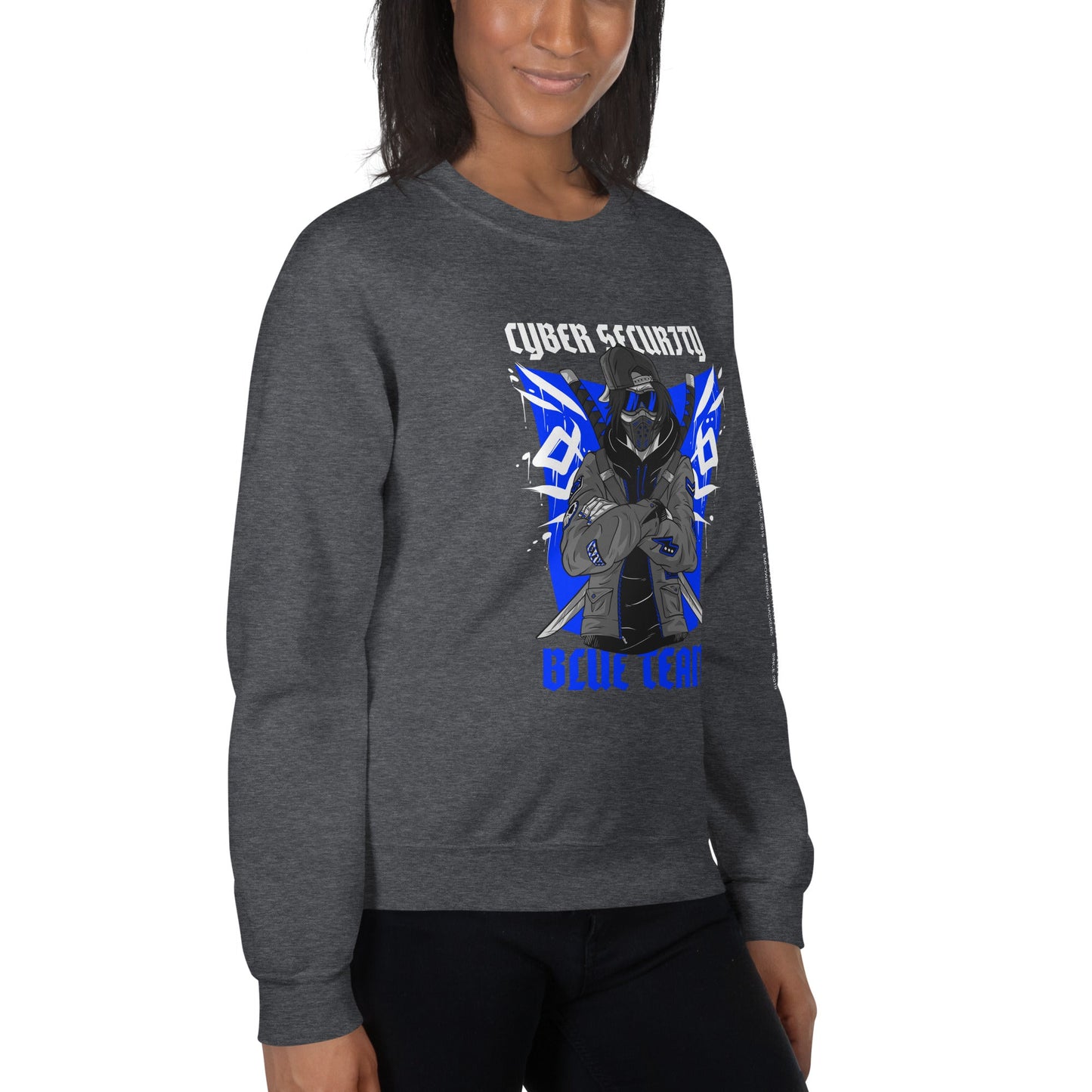 Cyber Security Blue Team V3 - Unisex Sweatshirt by DarkByteGear