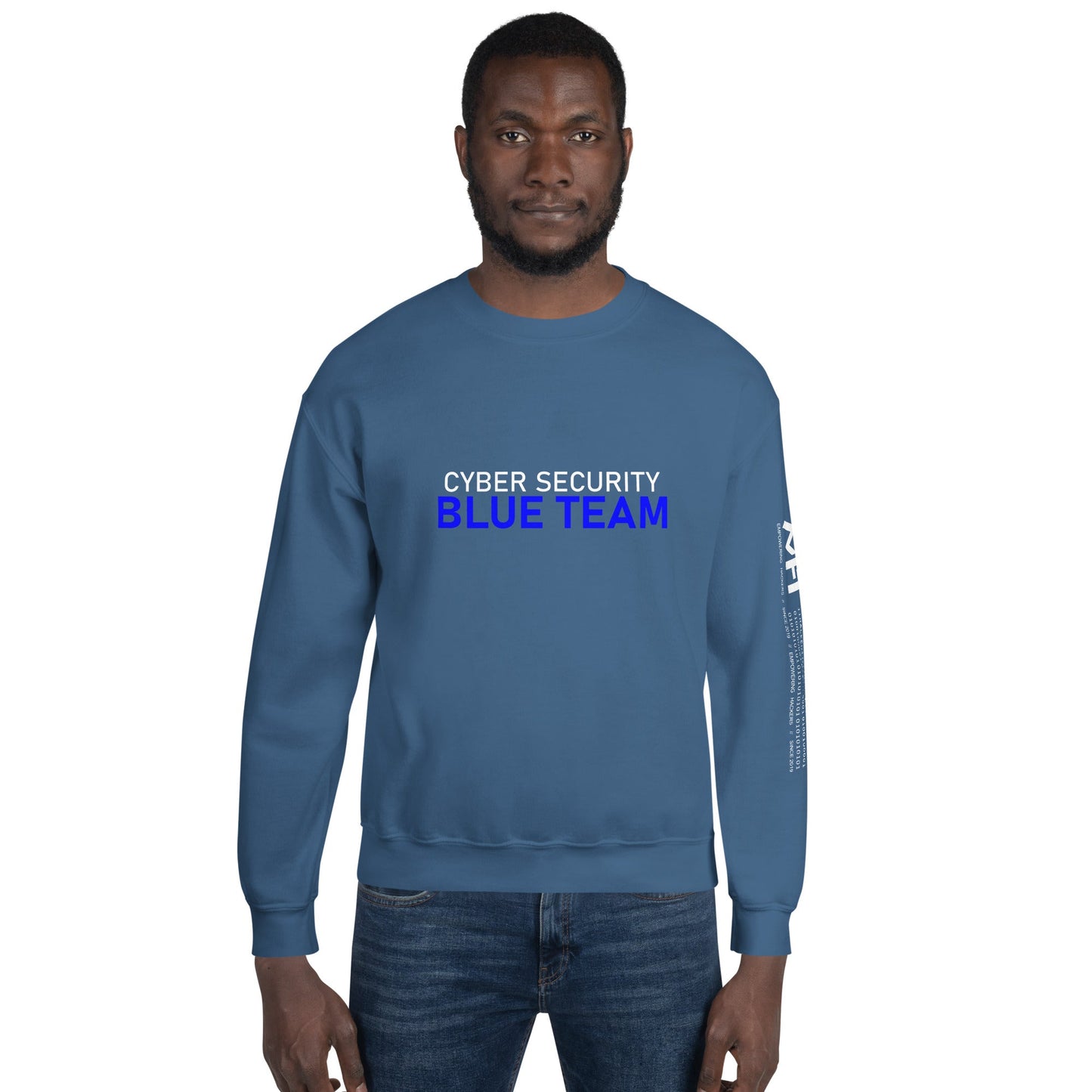 Cyber Security Blue team V4 - Unisex Sweatshirt by DarkByteGear