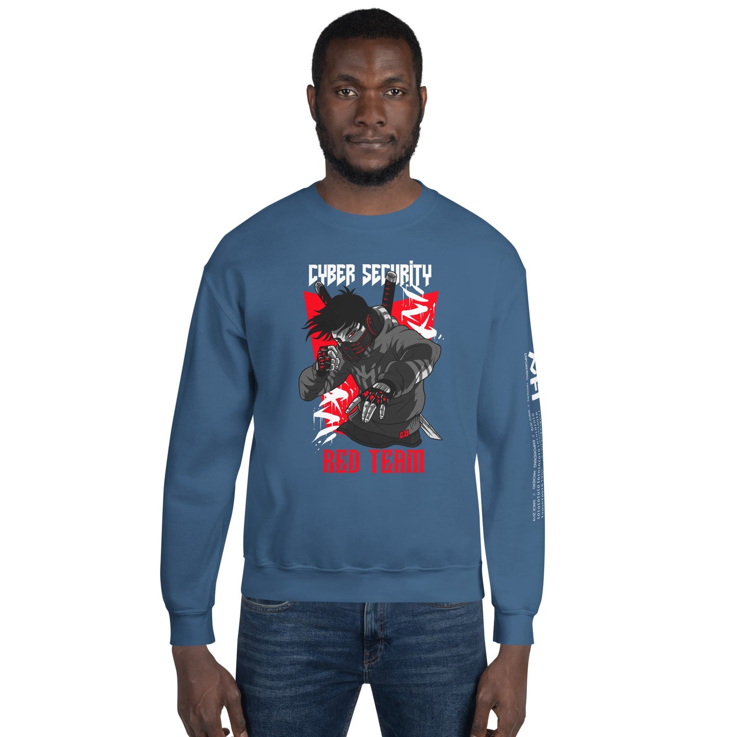 Cyber Security Red Team V3 - Unisex Sweatshirt by DarkByteGear