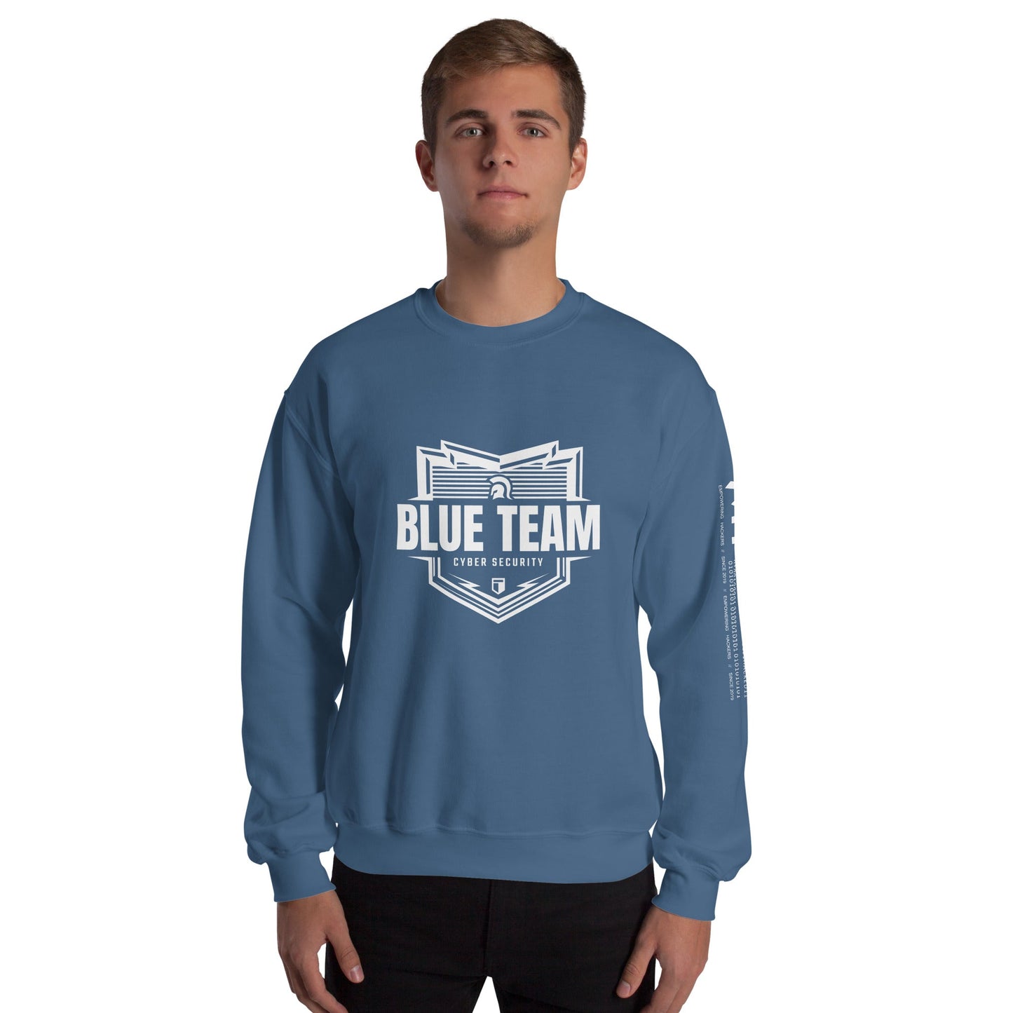 Cyber Security Blue Team V1 - Unisex Sweatshirt by DarkByteGear