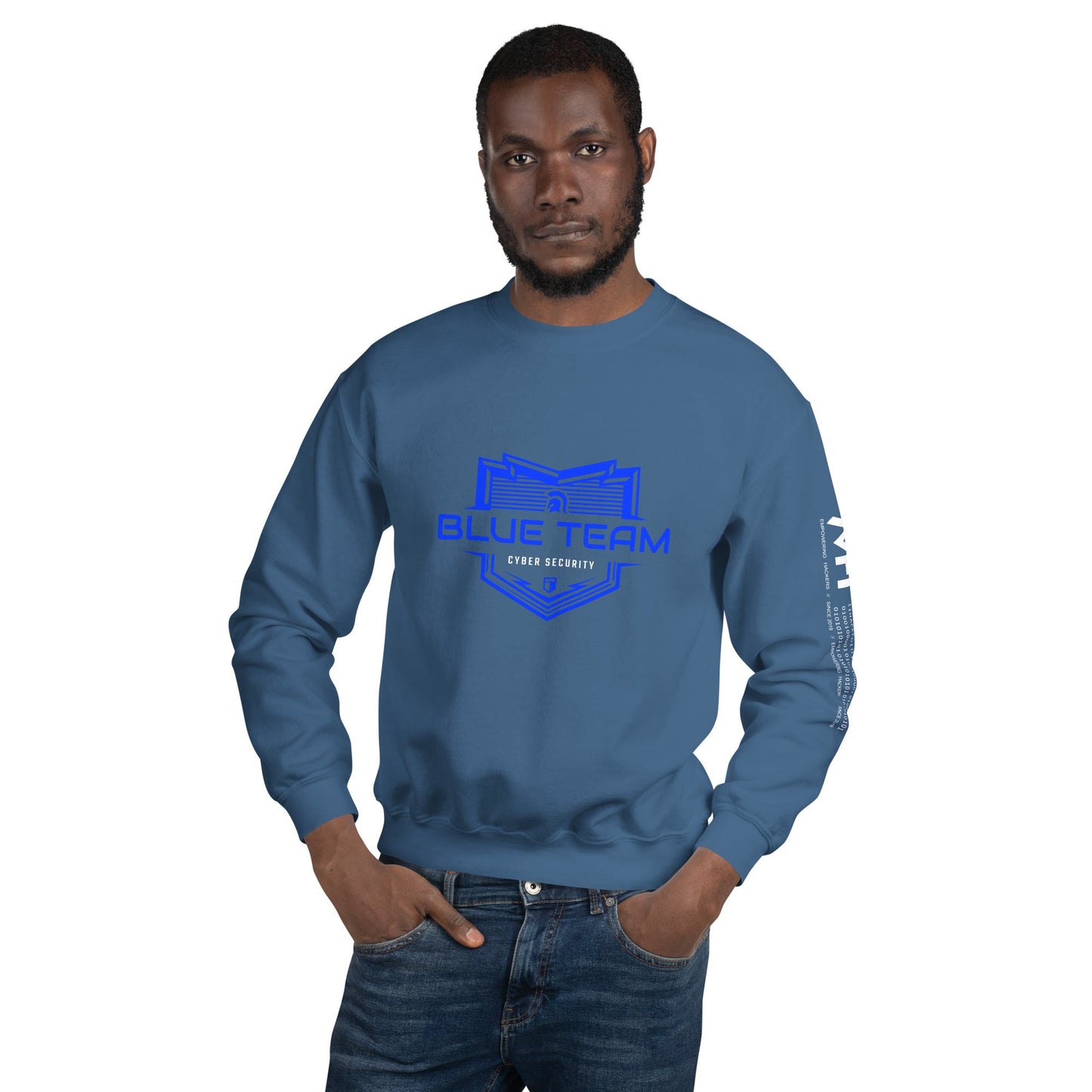 Cyber Security Blue Team V17 - Unisex Sweatshirt by DarkByteGear