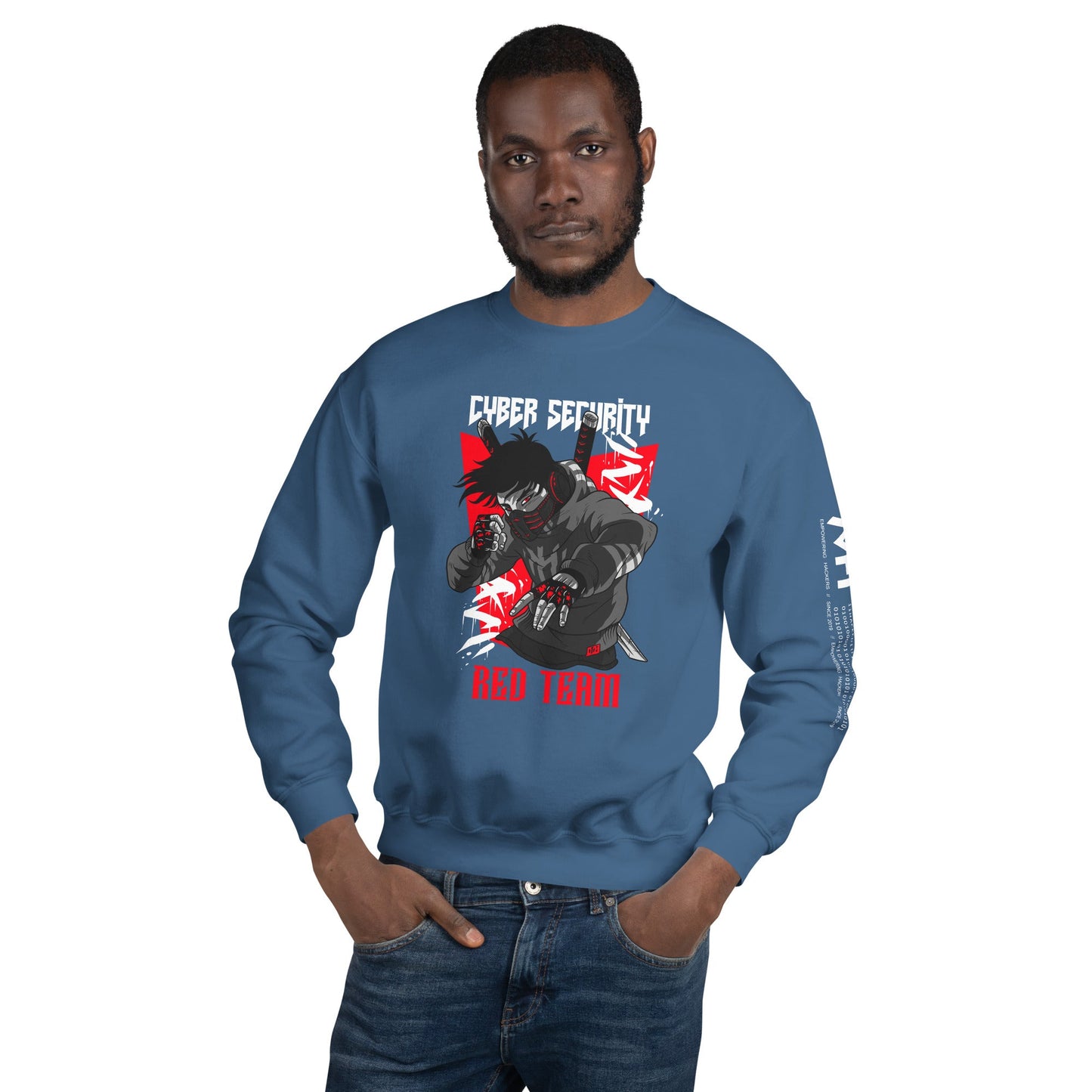 Cyber Security Red Team V3 - Unisex Sweatshirt by DarkByteGear