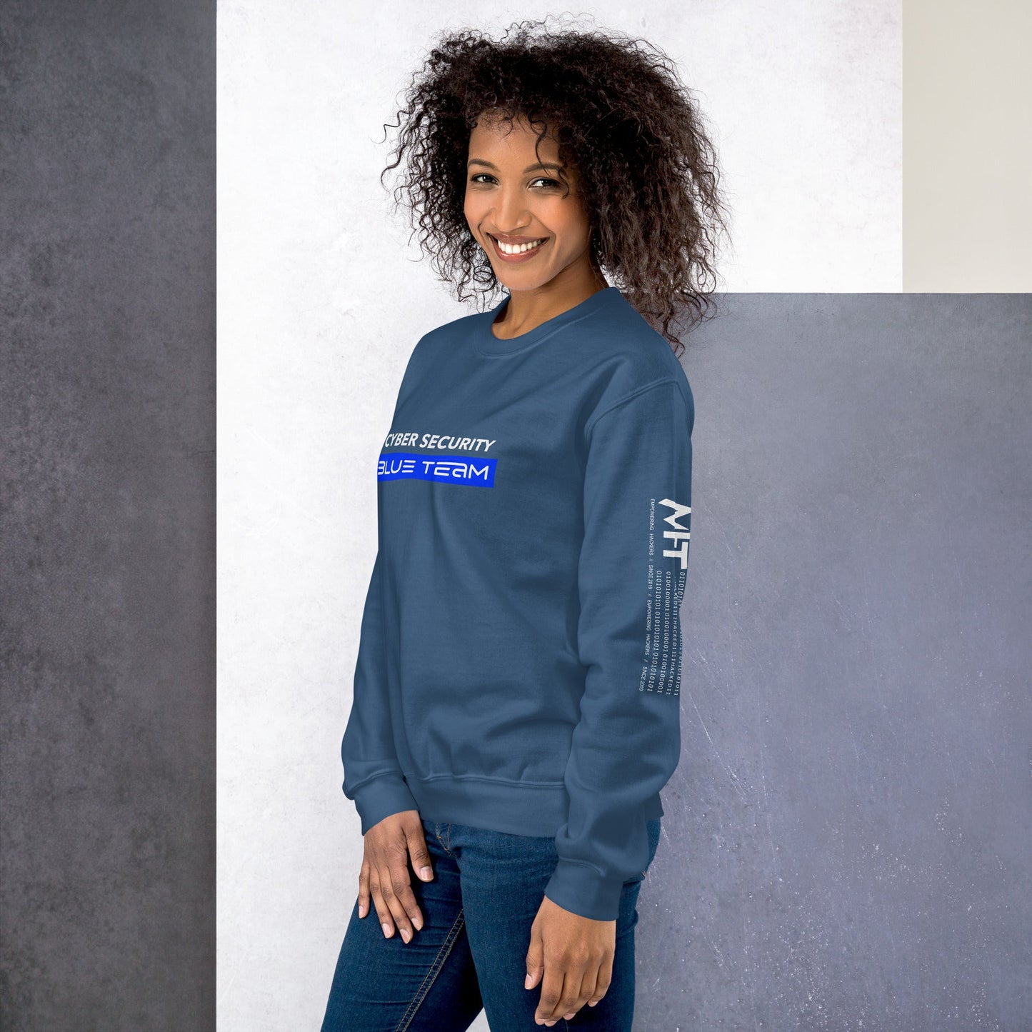 Cyber Security Blue Team V8 - Unisex Sweatshirt by DarkByteGear