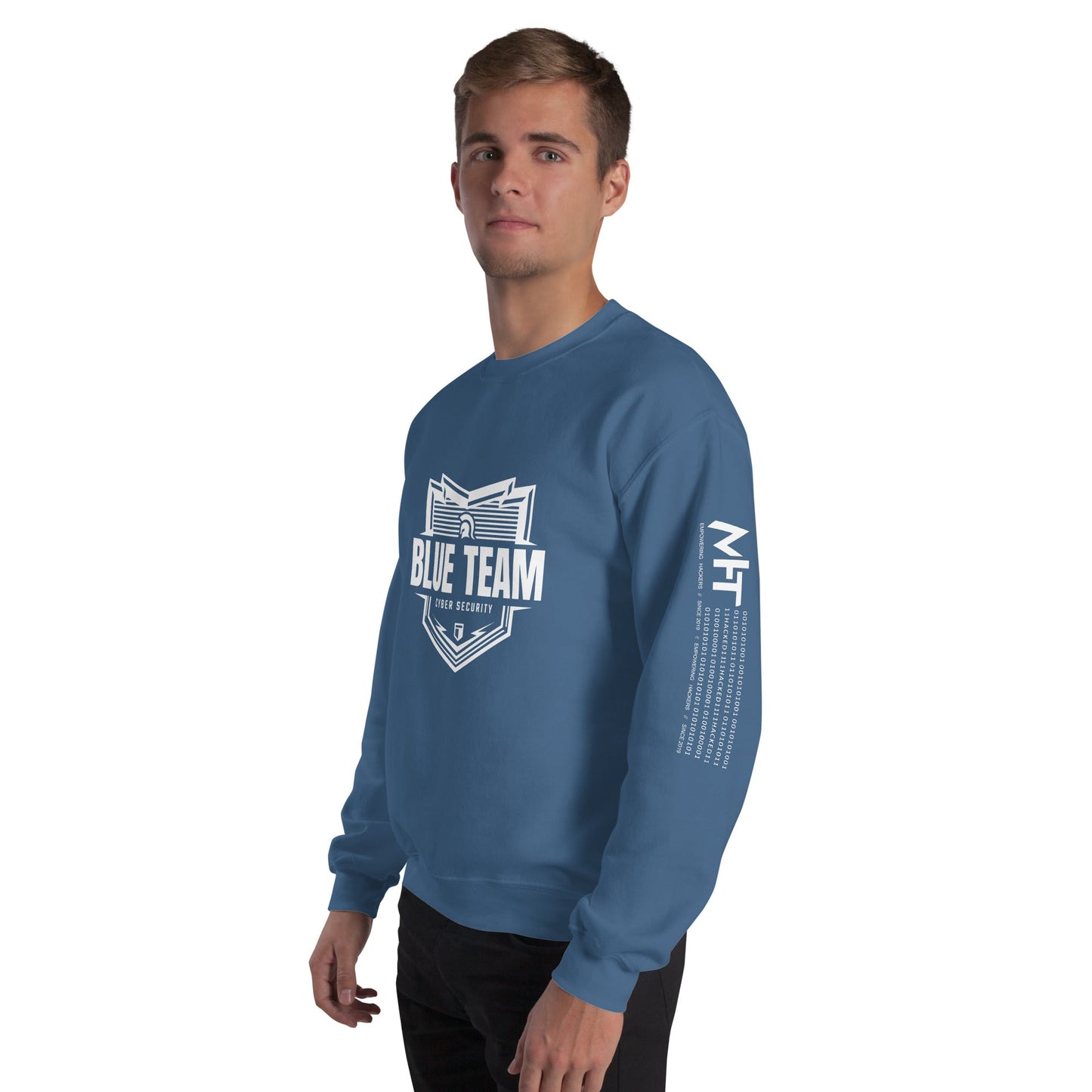 Cyber Security Blue Team V1 - Unisex Sweatshirt by DarkByteGear