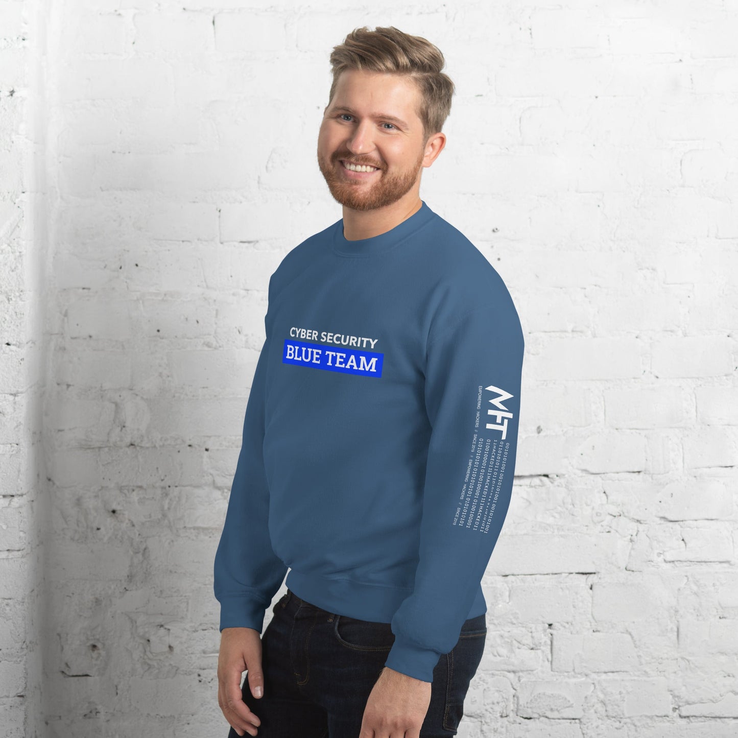 Cyber Security Blue Team V6 - Unisex Sweatshirt by DarkByteGear