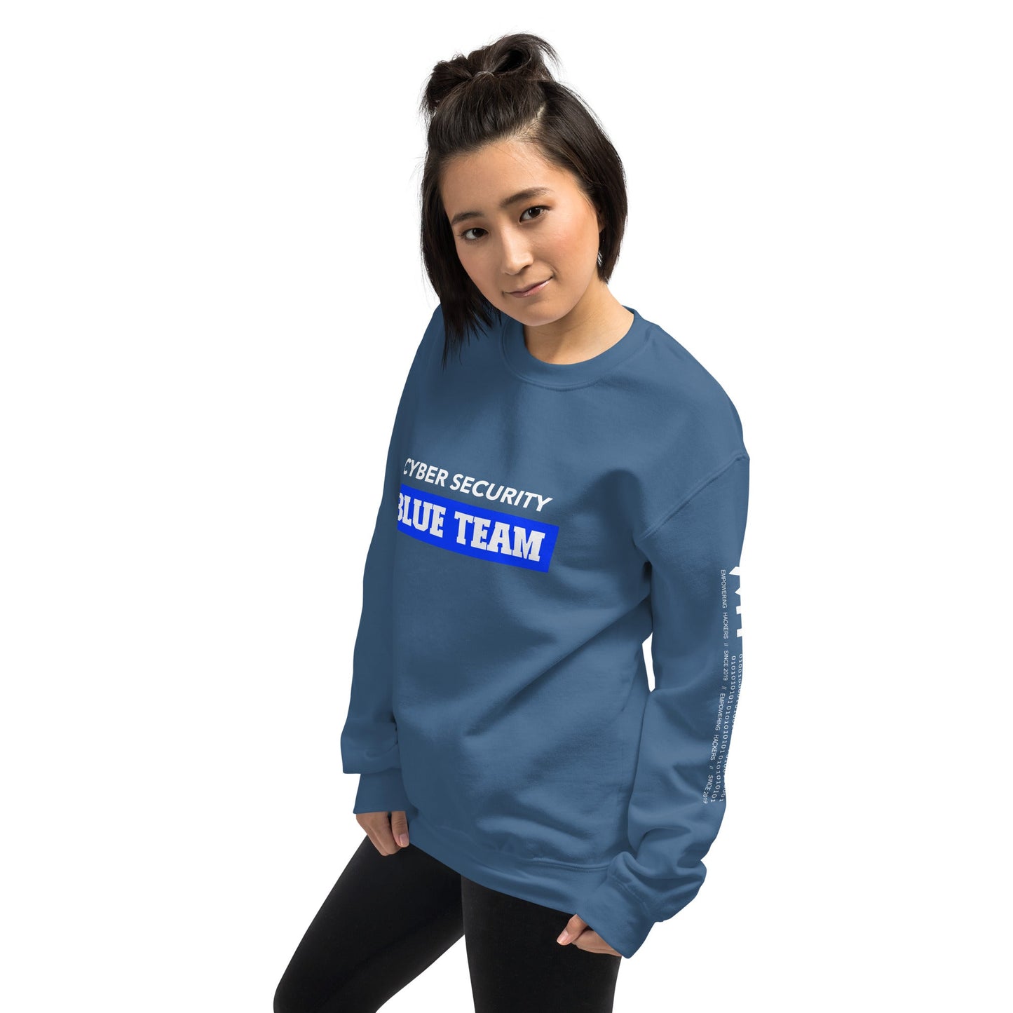 Cyber Security Blue Team V10 - Unisex Sweatshirt by DarkByteGear