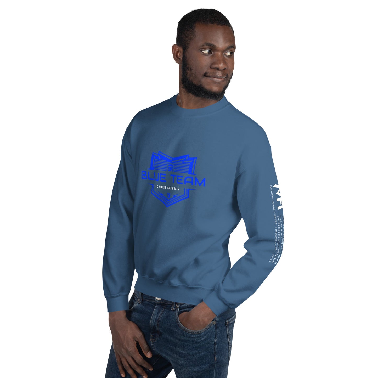 Cyber Security Blue Team V17 - Unisex Sweatshirt by DarkByteGear