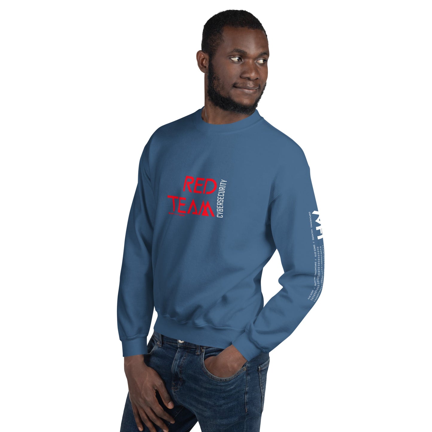 Cyber Security Red Team V4 - Unisex Sweatshirt by DarkByteGear
