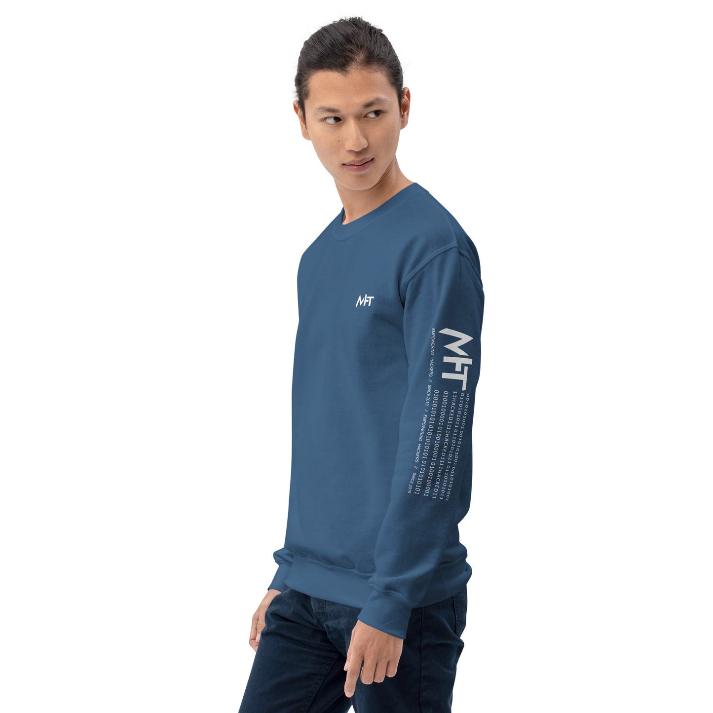 Cyber Security Red Team V12 - Unisex Sweatshirt ( Back Print ) by DarkByteGear