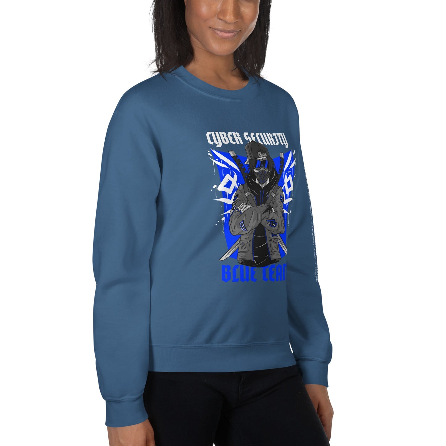 Cyber Security Blue Team V3 - Unisex Sweatshirt by DarkByteGear