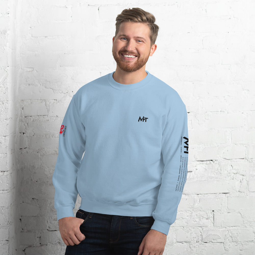 Cyber Security Red Team V10 - Unisex Sweatshirt by DarkByteGear