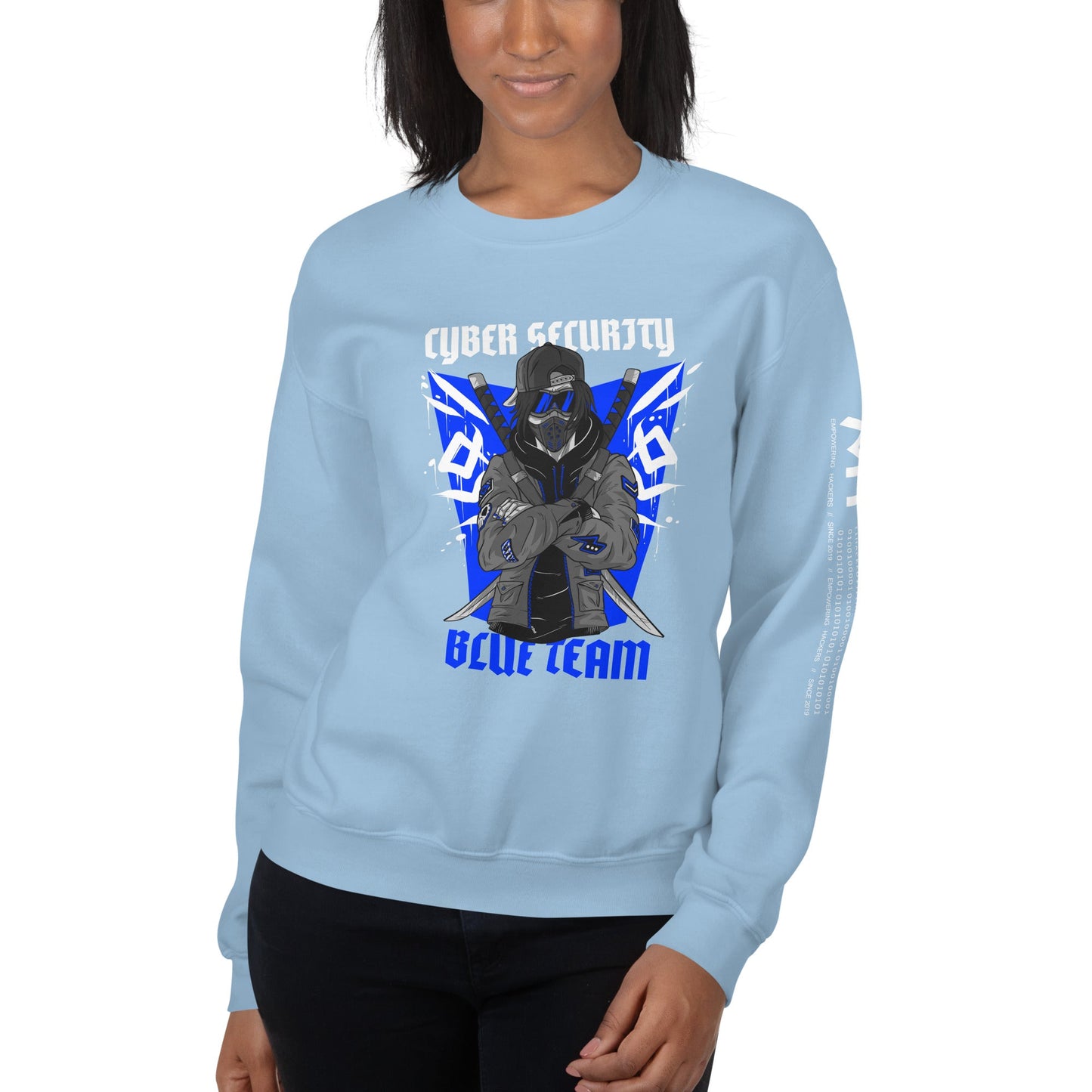 Cyber Security Blue Team V3 - Unisex Sweatshirt by DarkByteGear