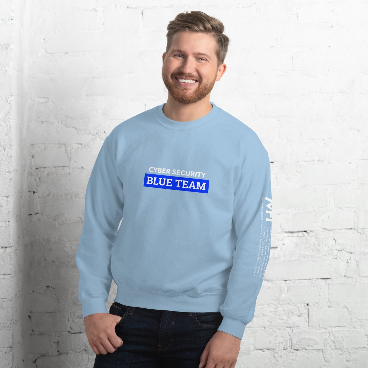 Cyber Security Blue Team V6 - Unisex Sweatshirt by DarkByteGear