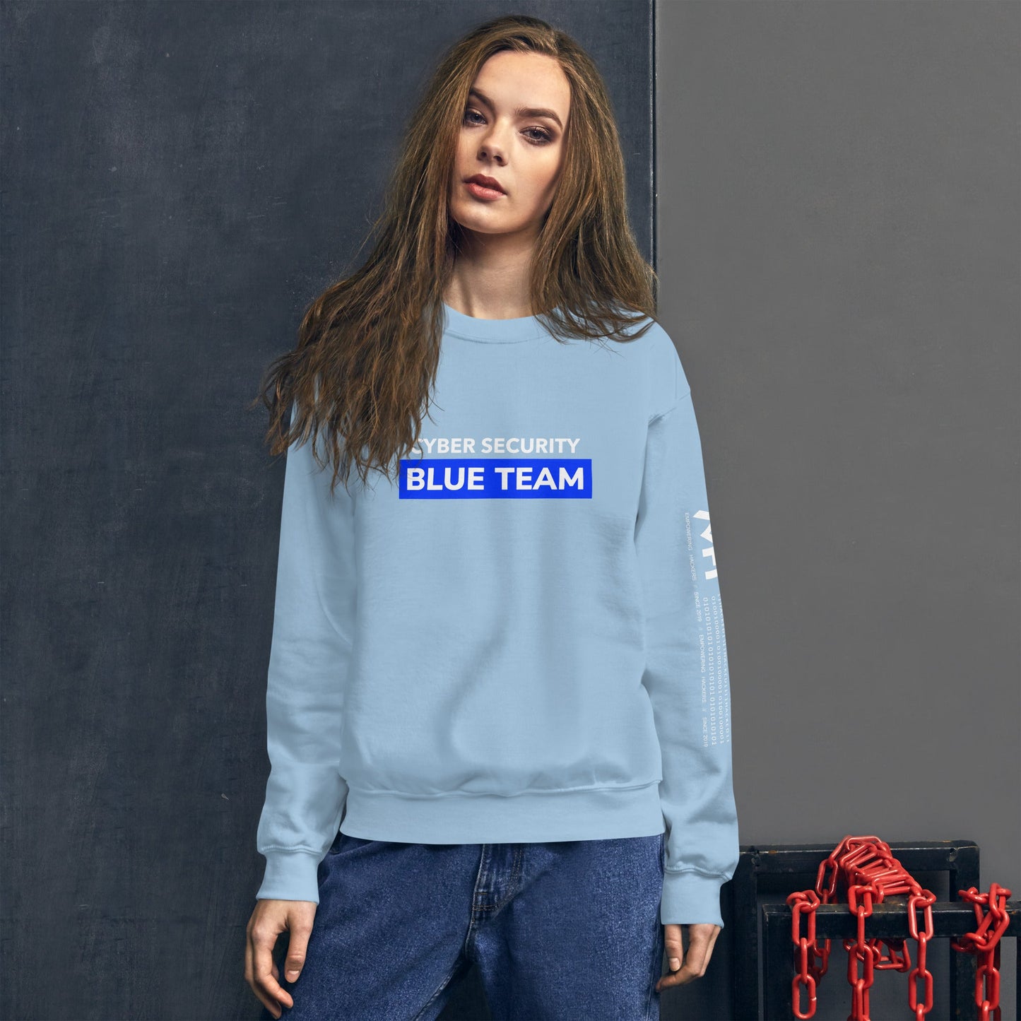 Cyber Security Blue Team V11 - Unisex Sweatshirt by DarkByteGear