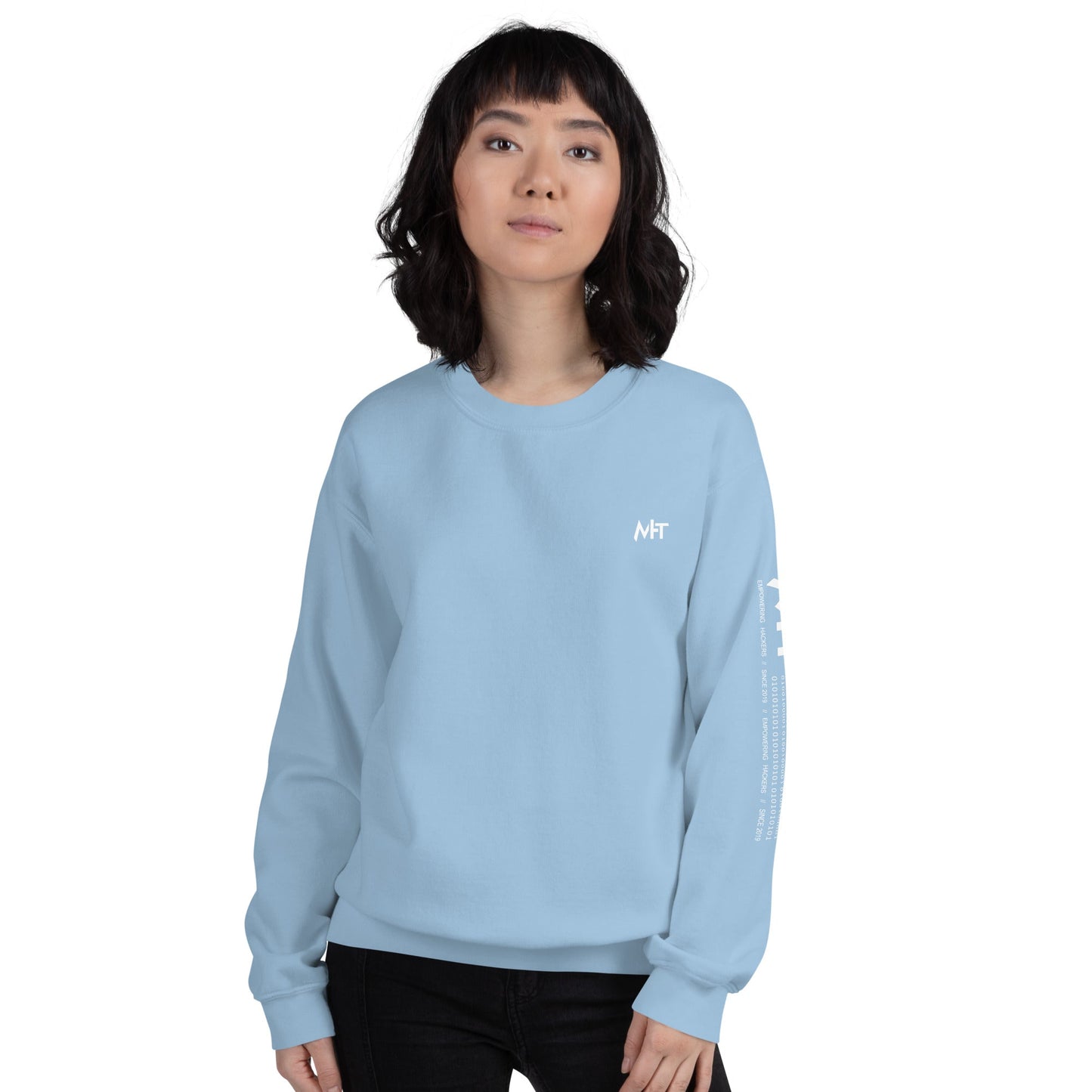 Cyber Security Blue Team V14 - Unisex Sweatshirt ( Back Print ) by DarkByteGear