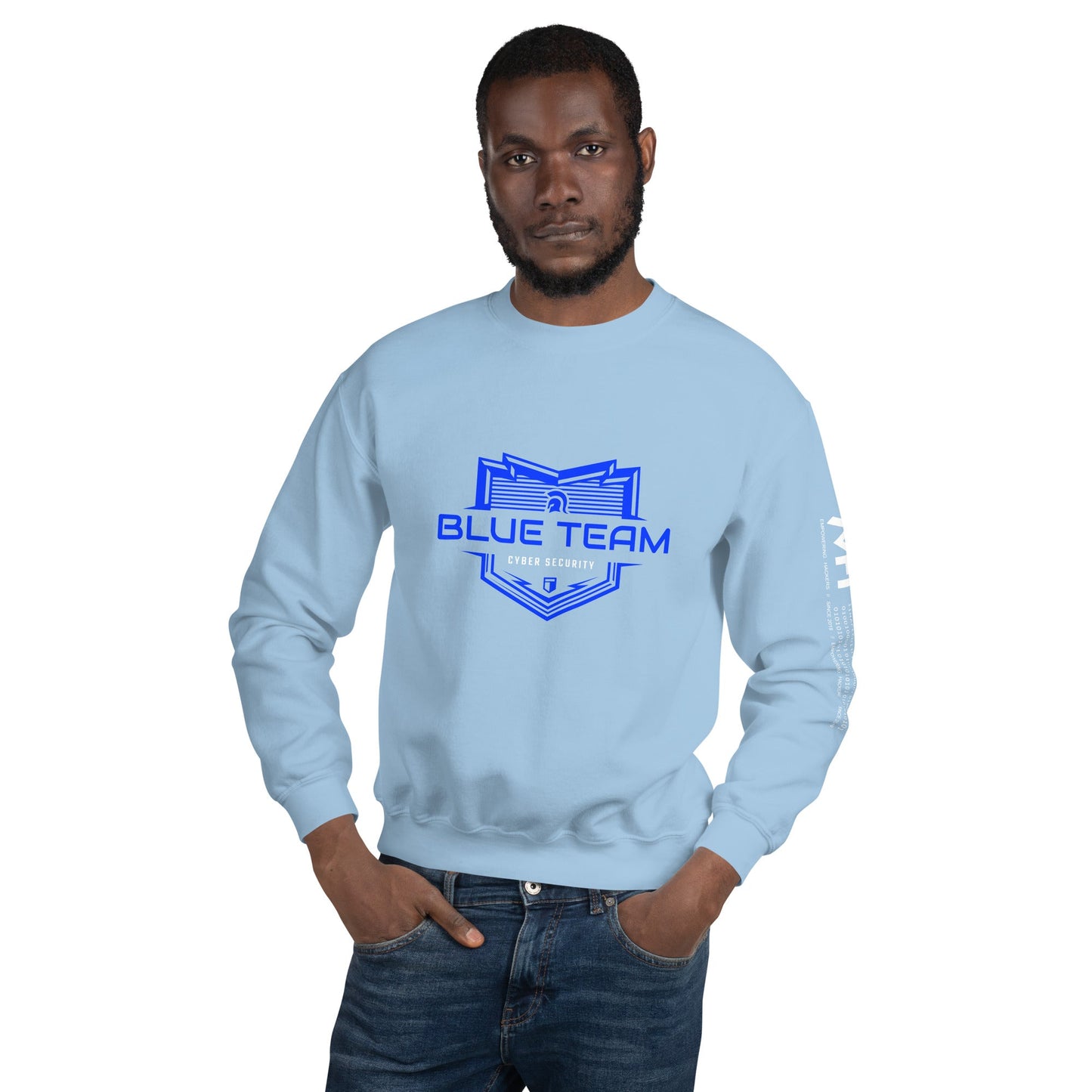 Cyber Security Blue Team V17 - Unisex Sweatshirt by DarkByteGear